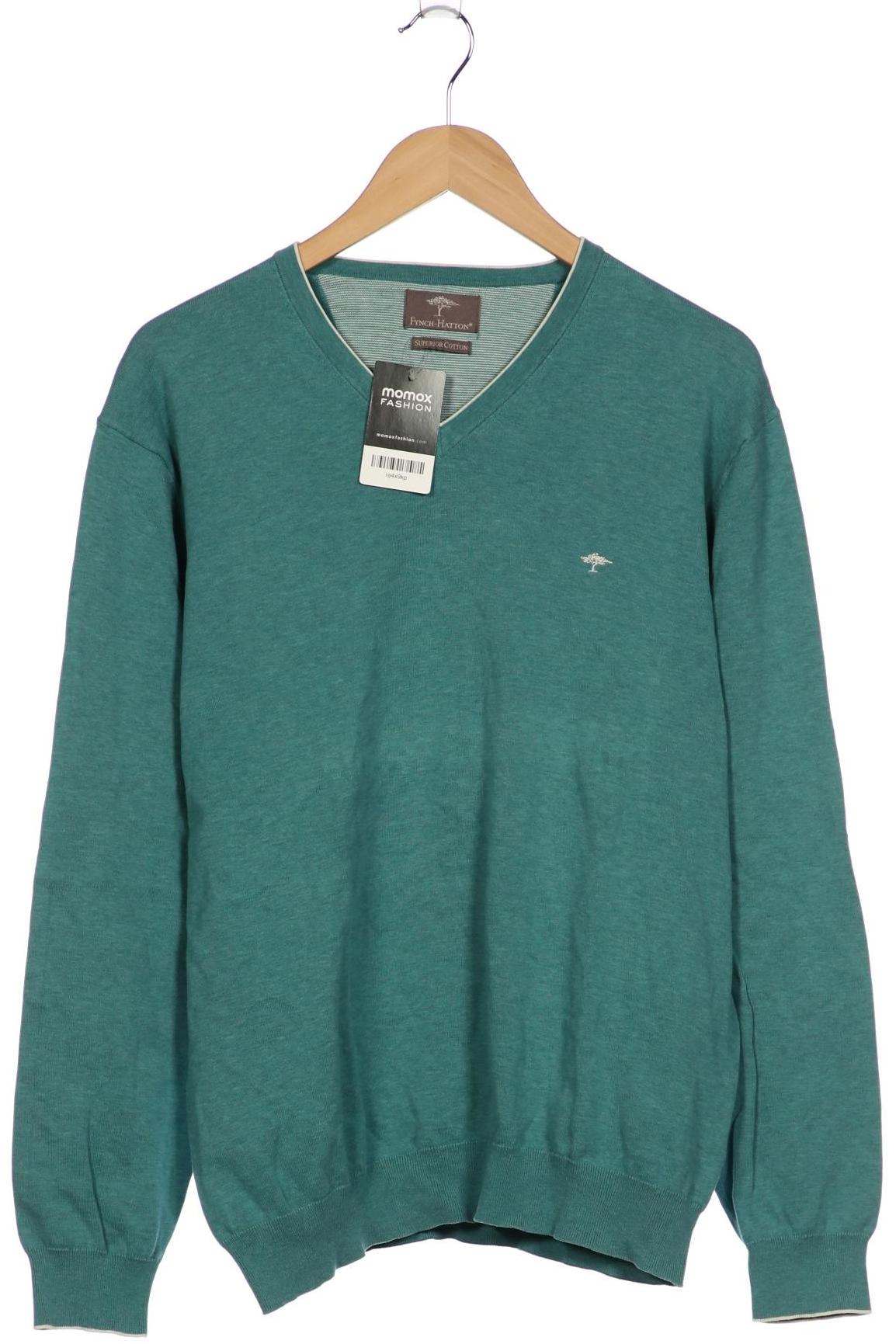 

Fynch Hatton Herren Pullover, türkis, Gr. 54