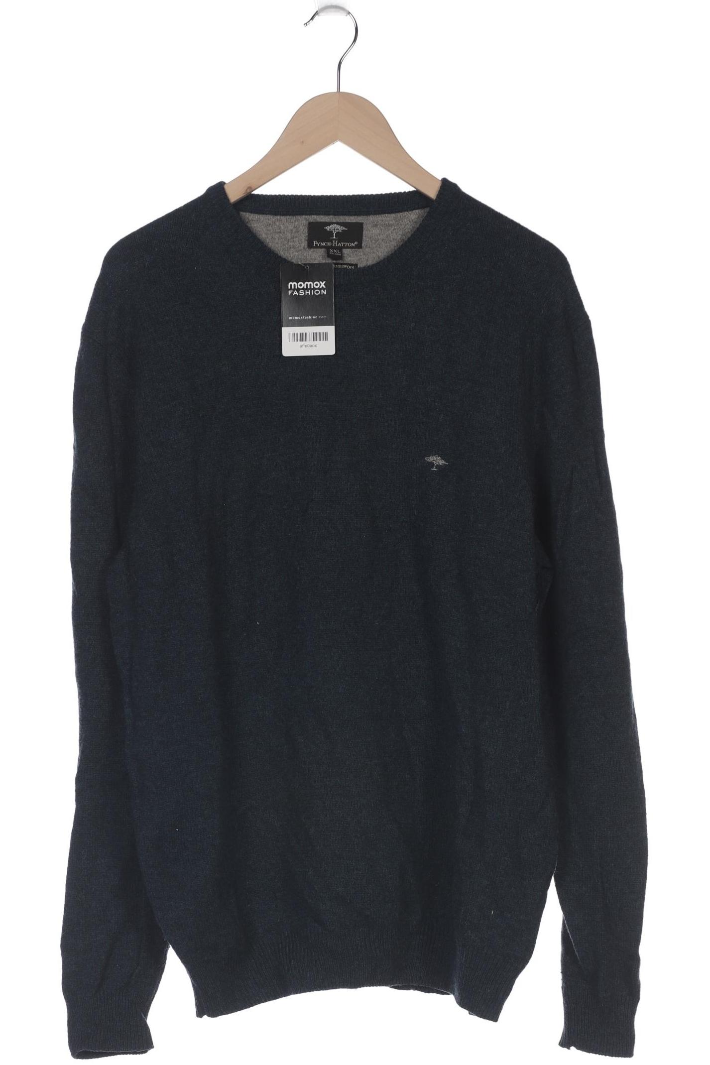 

Fynch Hatton Herren Pullover, türkis, Gr. 56