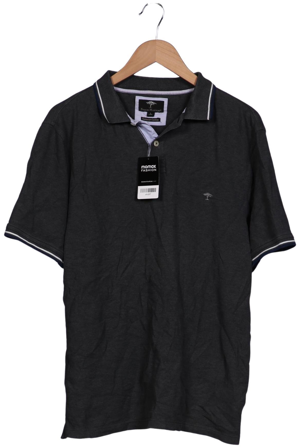 

Fynch Hatton Herren Poloshirt, grau, Gr. 52