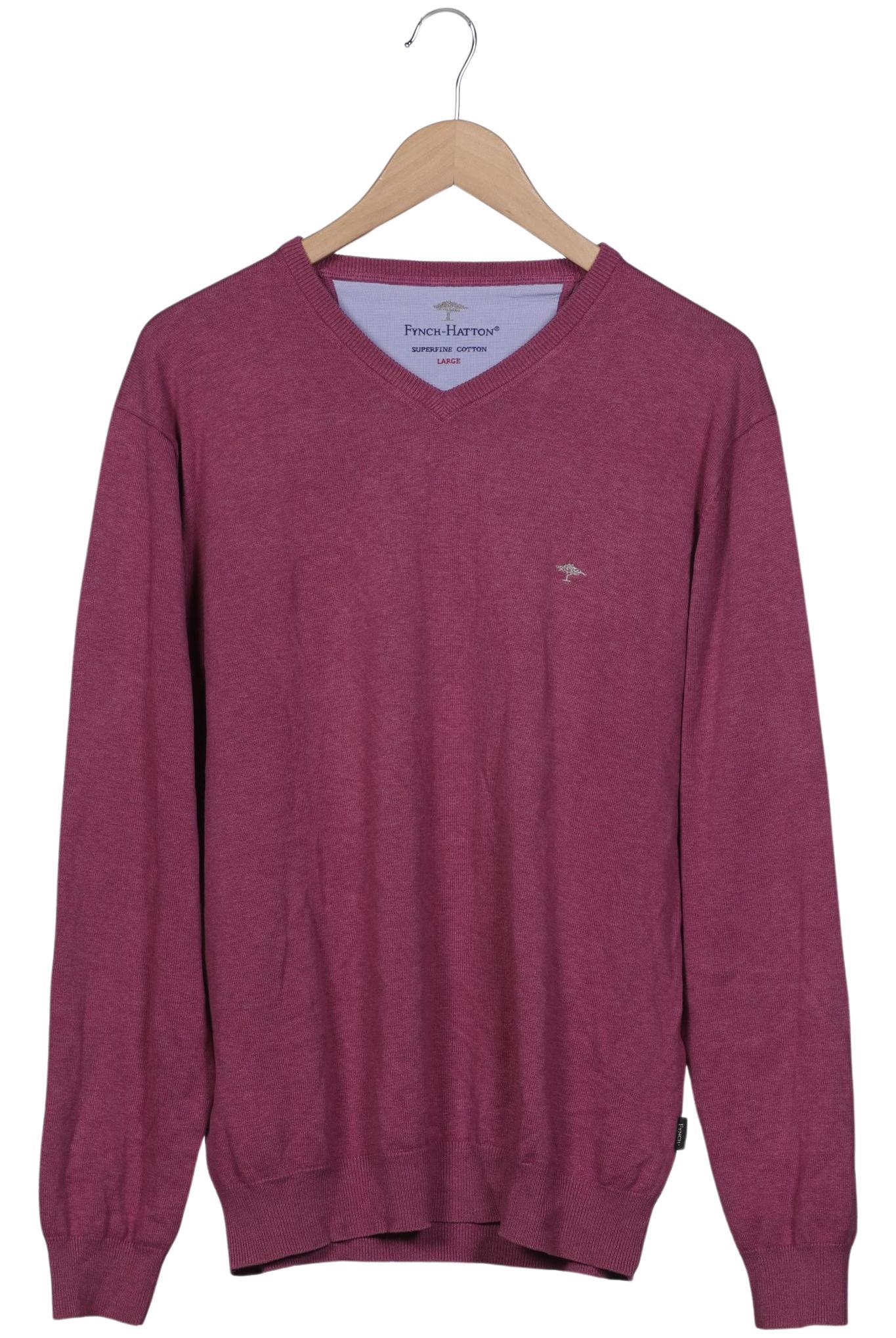 Thumbnail - Fynch Hatton Herren Pullover, bordeaux, Gr. 52