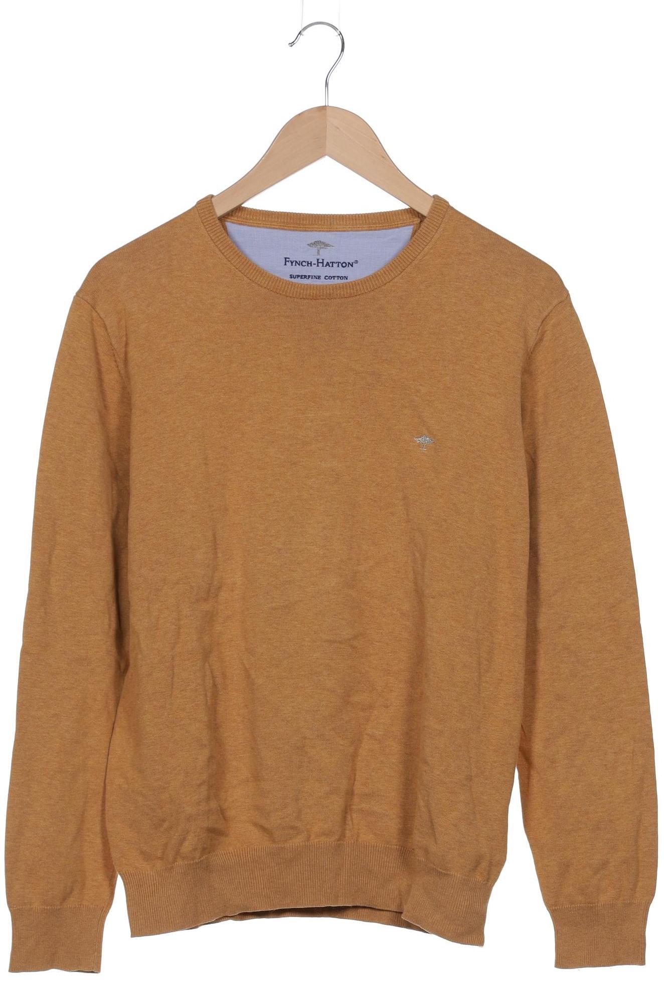 

Fynch Hatton Herren Pullover, gelb, Gr. 48