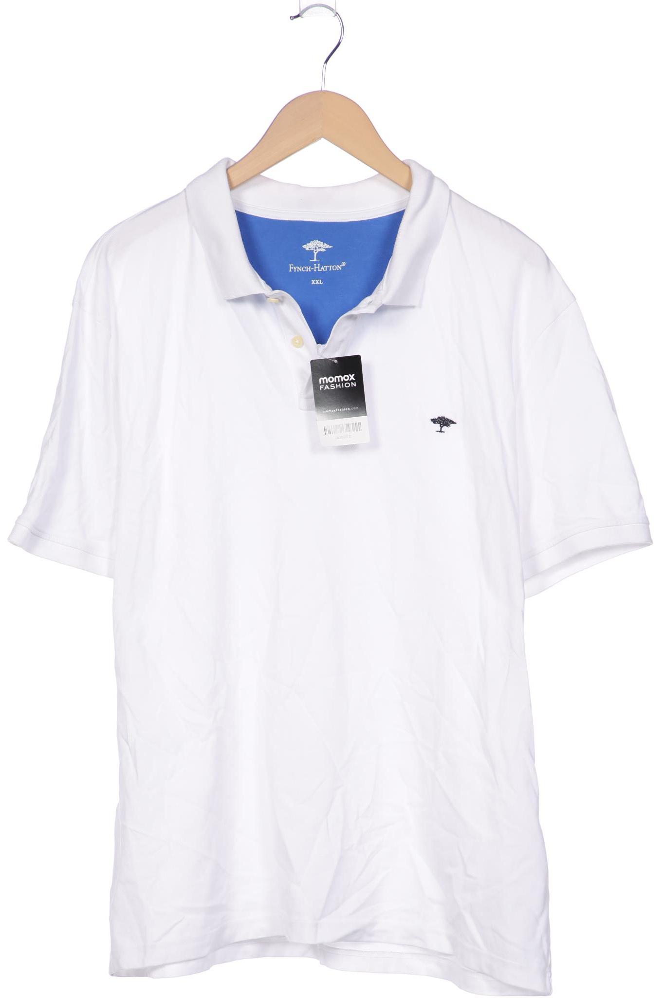 

Fynch Hatton Herren Poloshirt, weiß