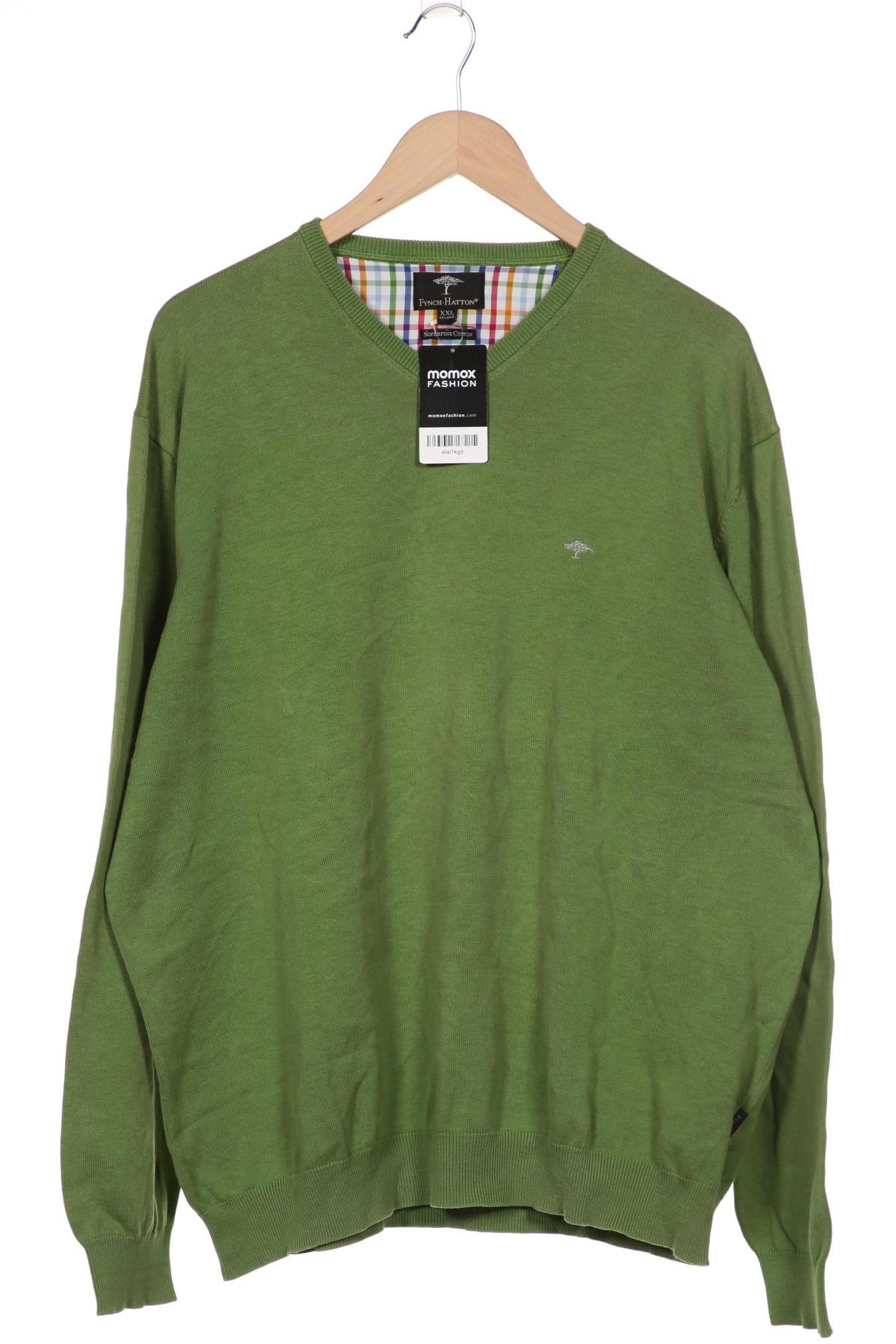 

Fynch Hatton Herren Pullover, grün