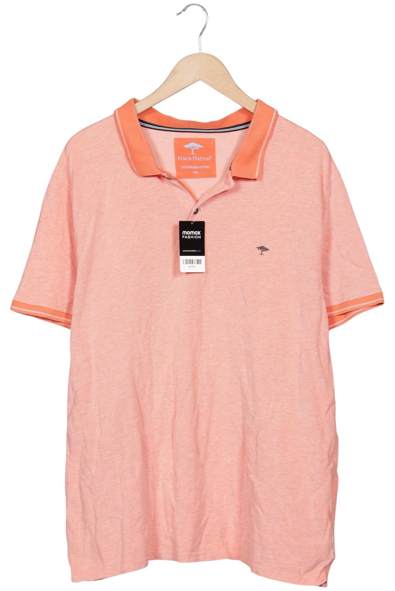 Thumbnail - Fynch Hatton Herren Poloshirt, orange, Gr. 58