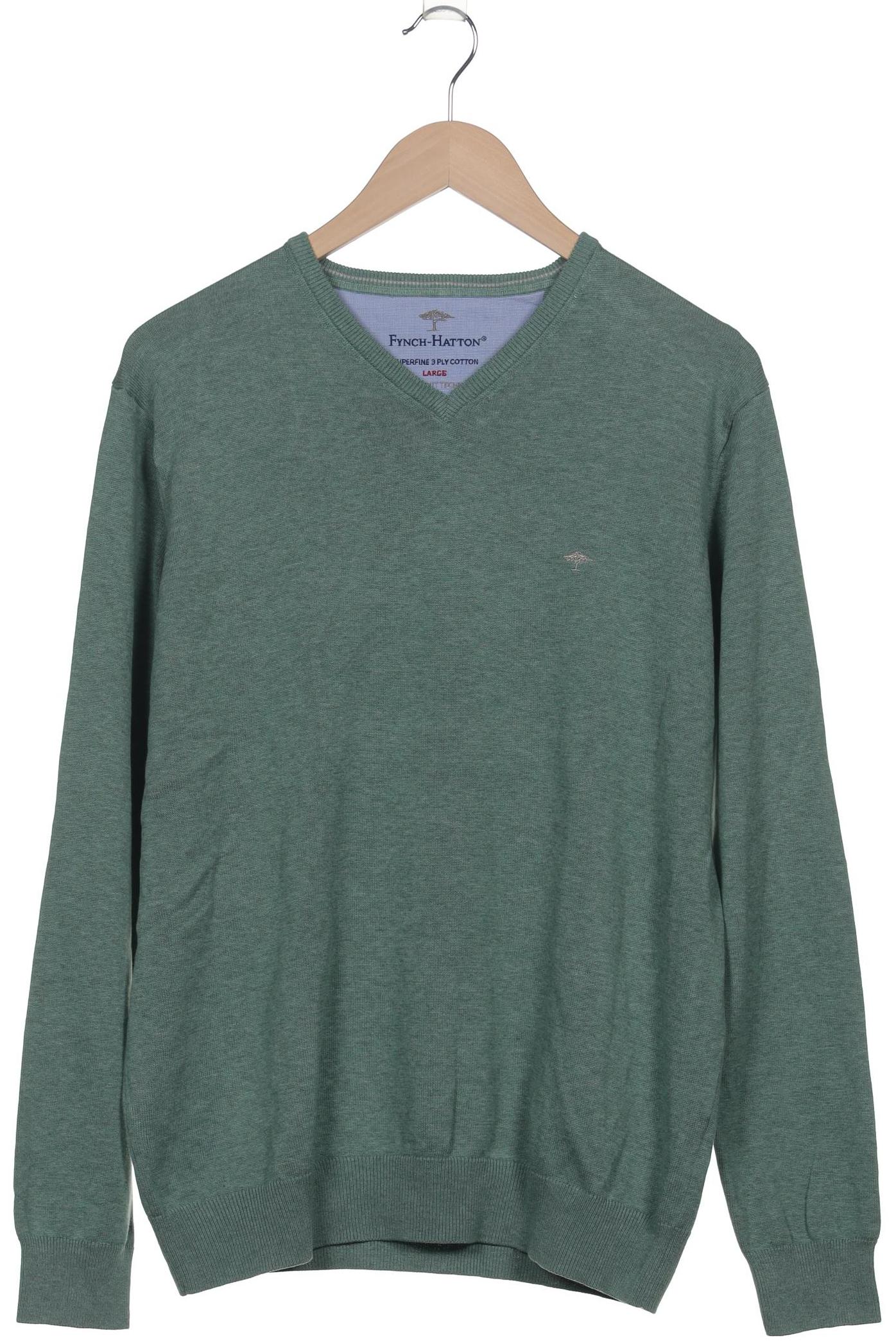

Fynch Hatton Herren Pullover, grün, Gr. 52