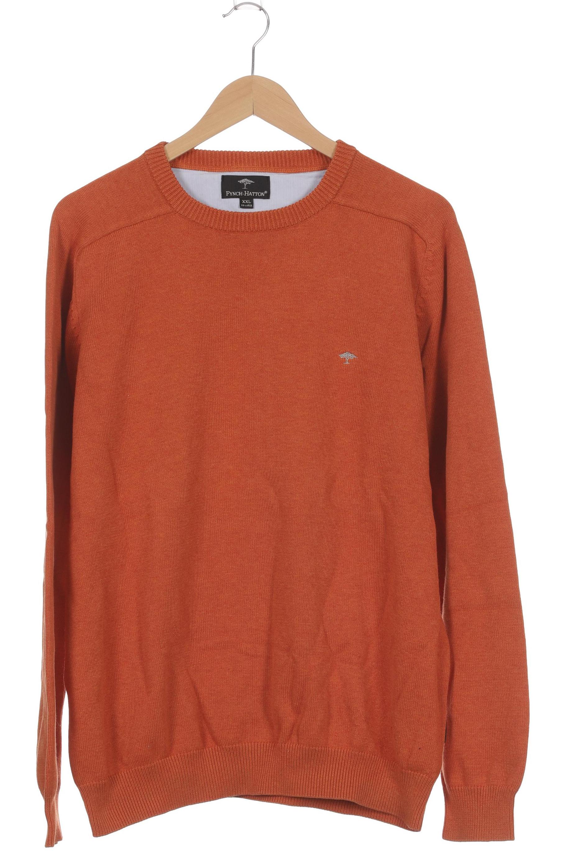 

Fynch Hatton Herren Pullover, orange, Gr.