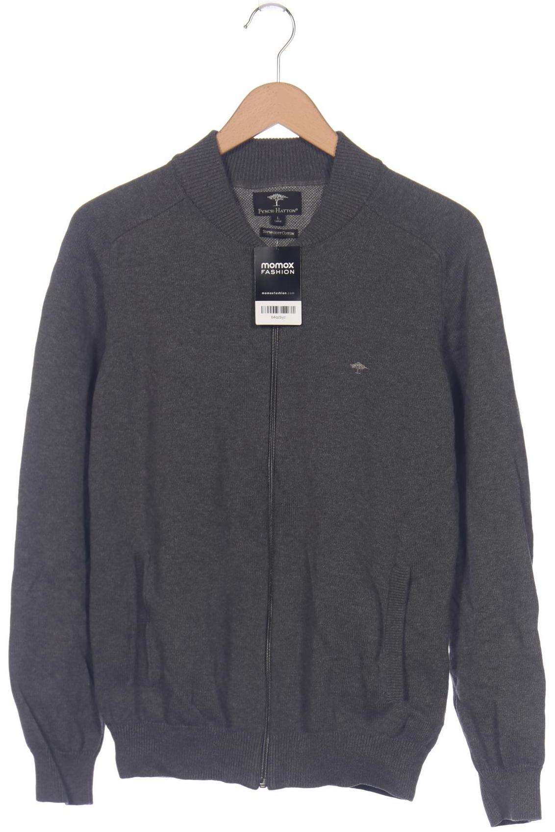 

Fynch Hatton Herren Strickjacke, grau, Gr. 52