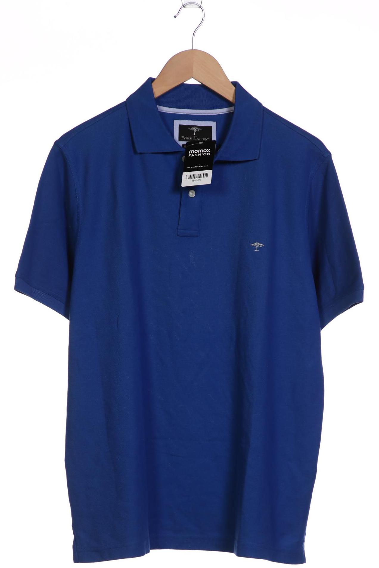 

Fynch Hatton Herren Poloshirt, blau