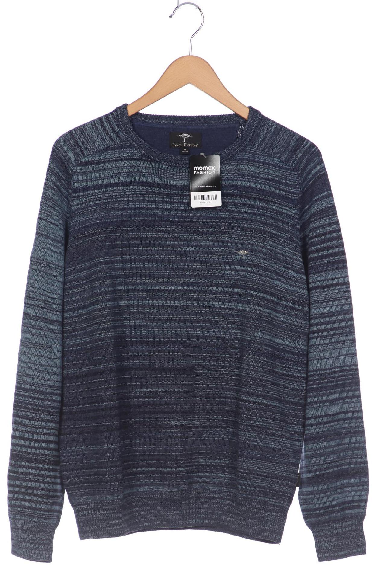

Fynch Hatton Herren Pullover, blau, Gr. 48