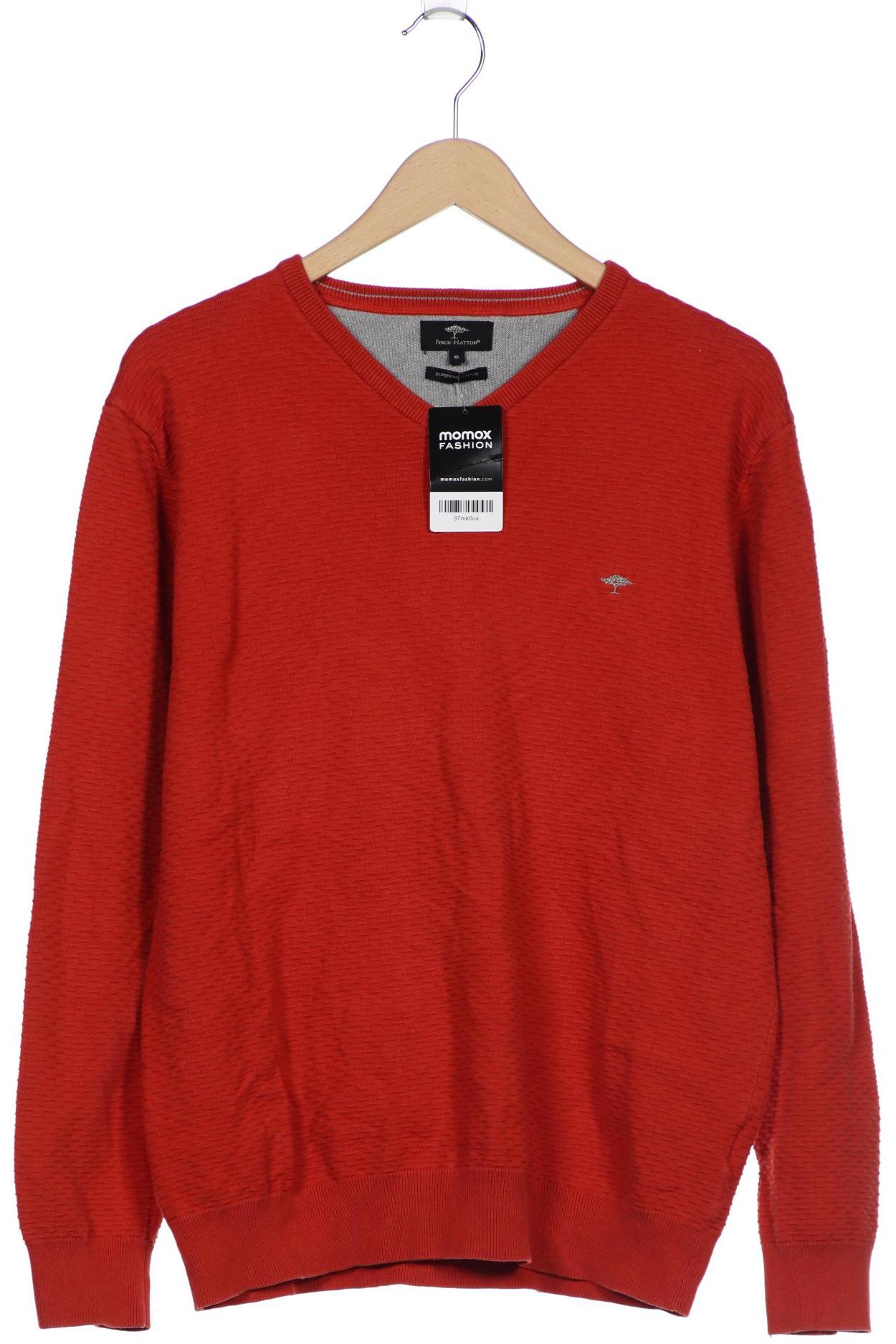 

Fynch Hatton Herren Pullover, orange, Gr. 54