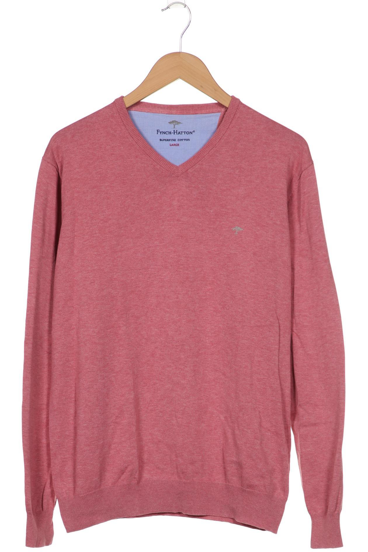 

Fynch Hatton Herren Pullover, pink