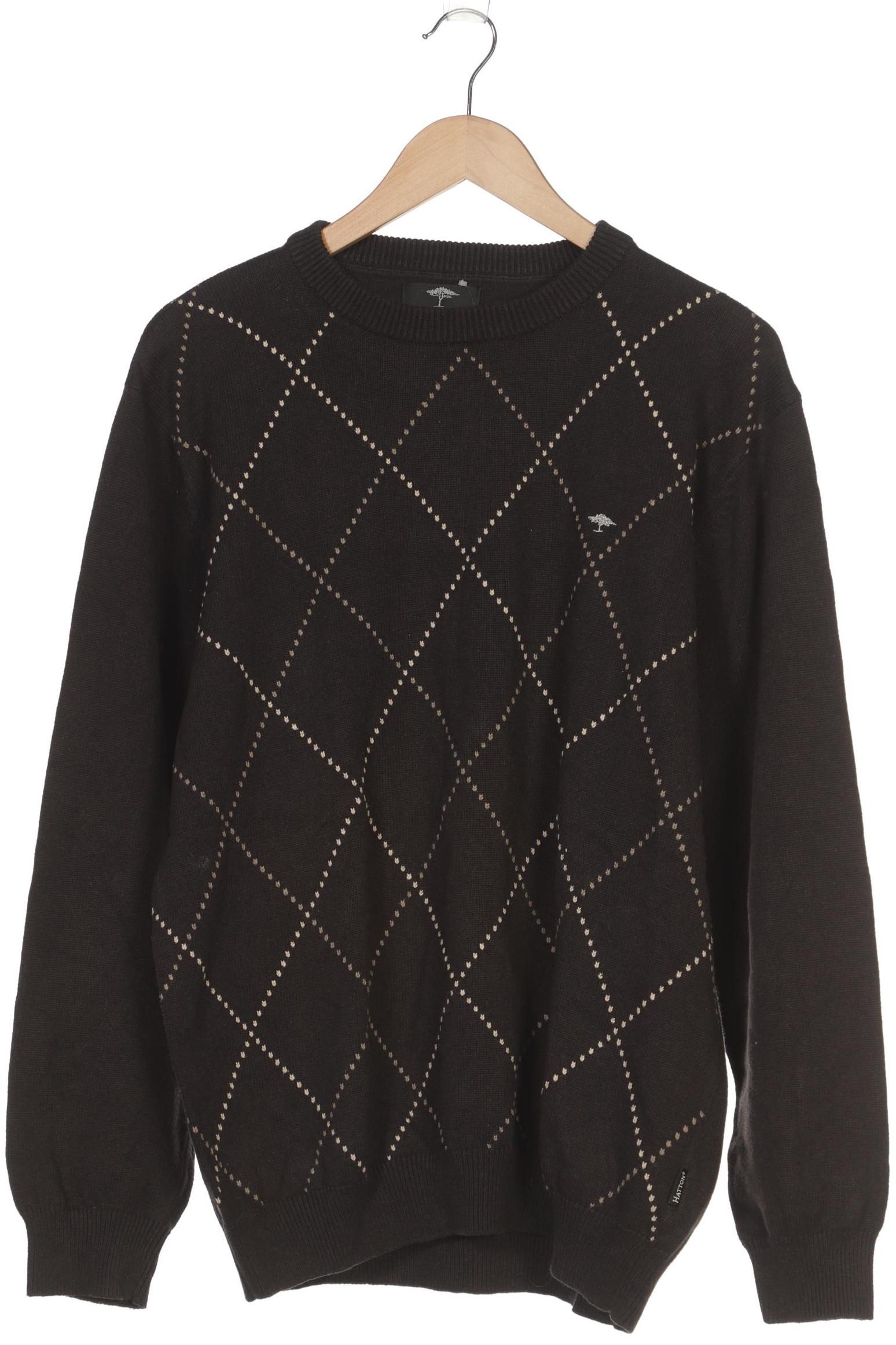 

Fynch Hatton Herren Pullover, schwarz, Gr. 56