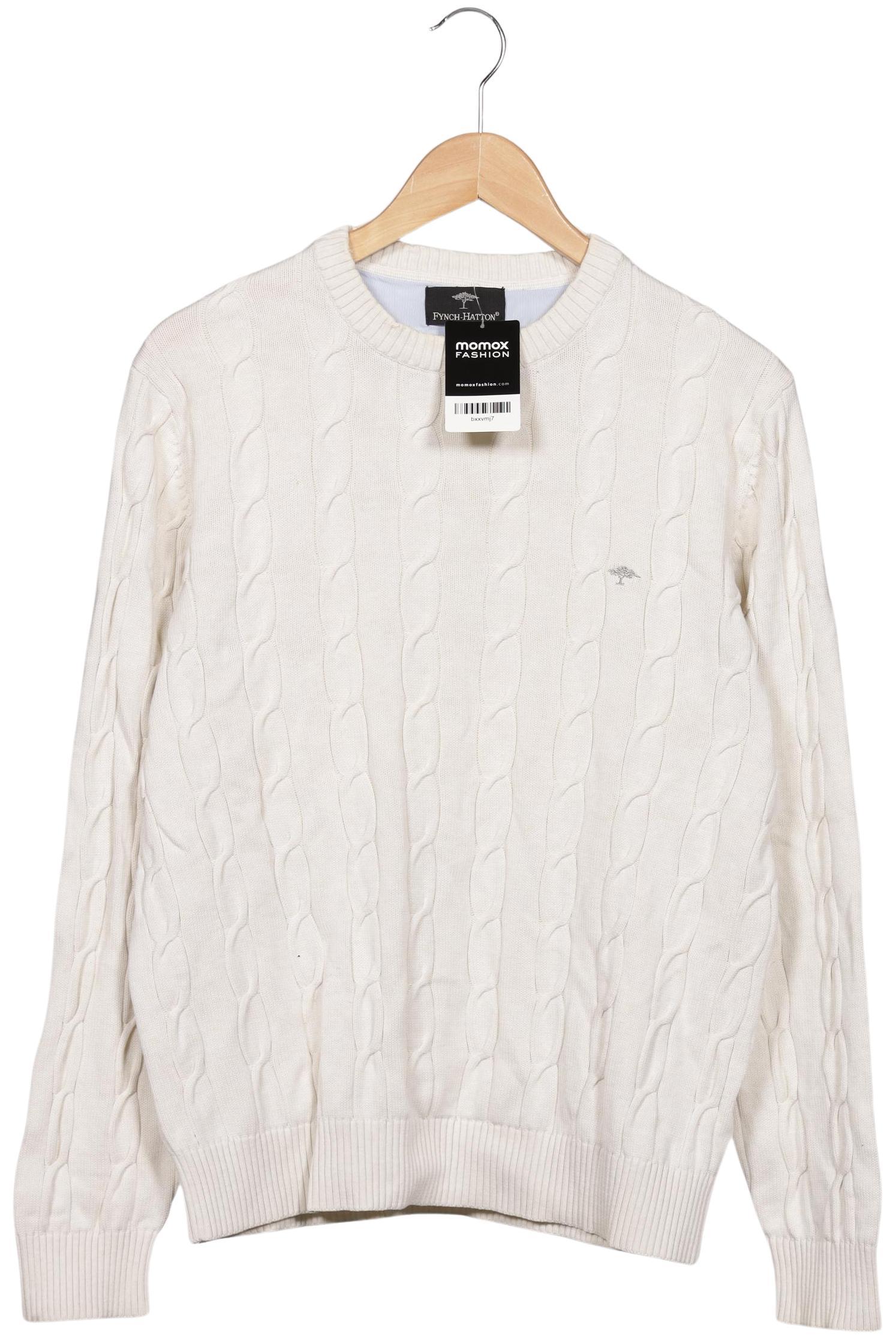 

Fynch Hatton Herren Pullover, cremeweiß, Gr. 52
