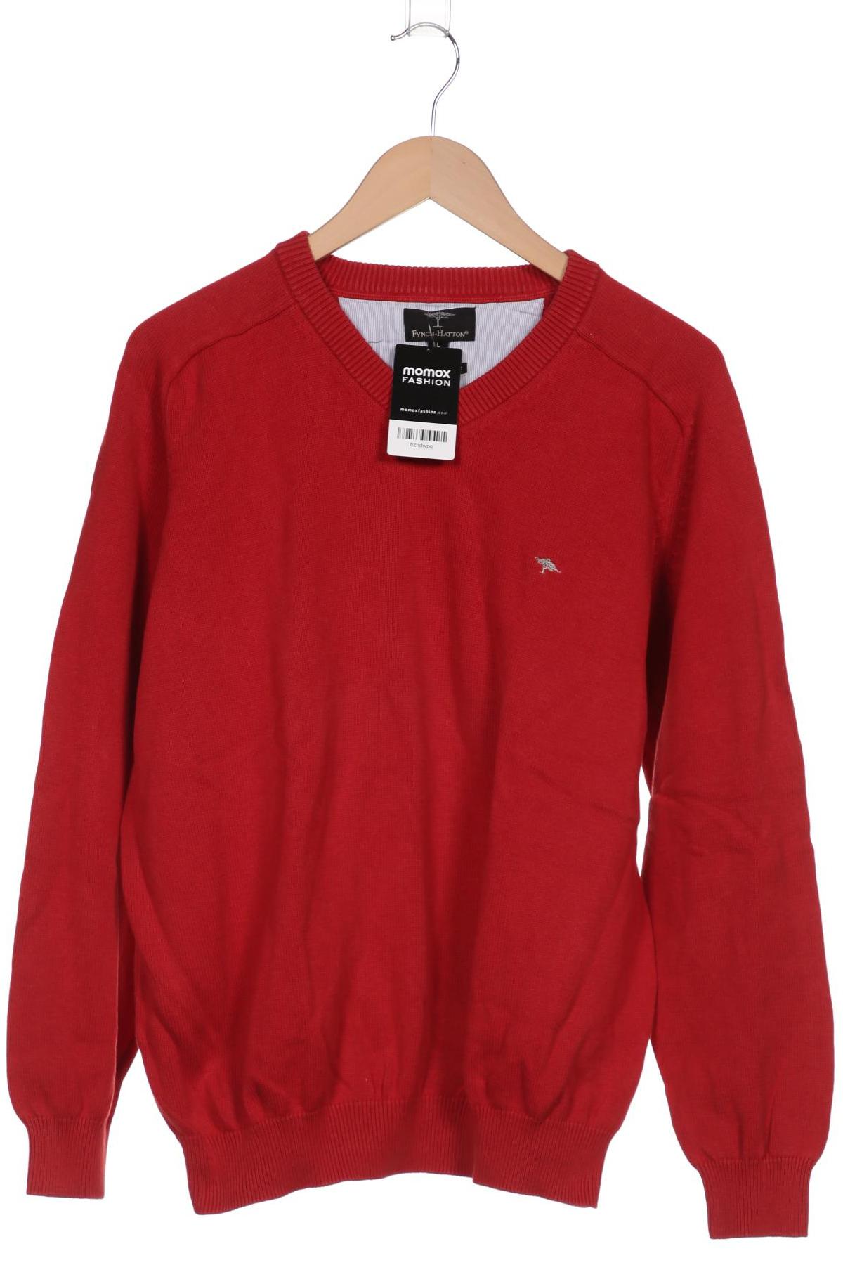 

Fynch Hatton Herren Pullover, rot, Gr. 52