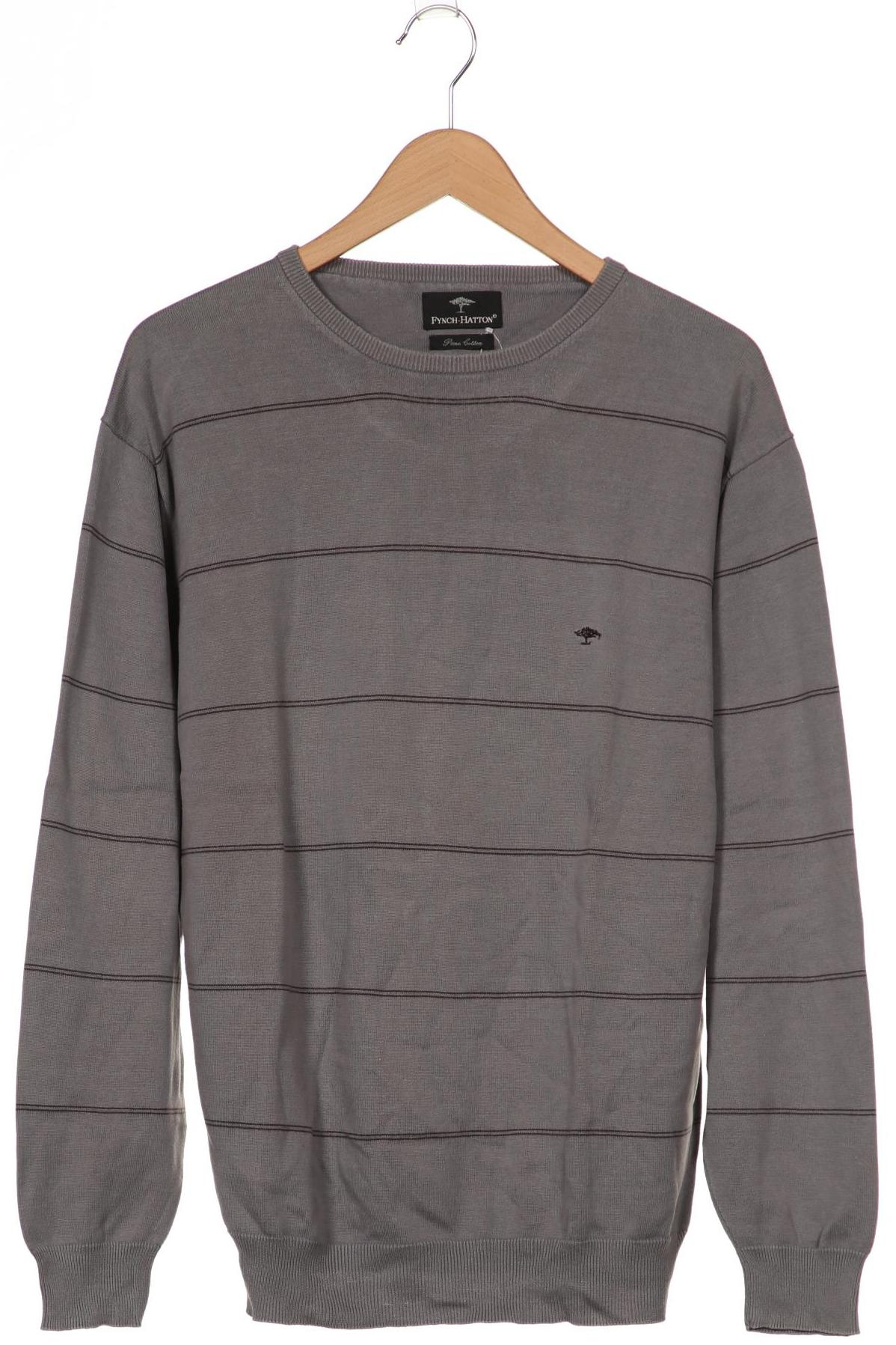 

Fynch Hatton Herren Pullover, grau
