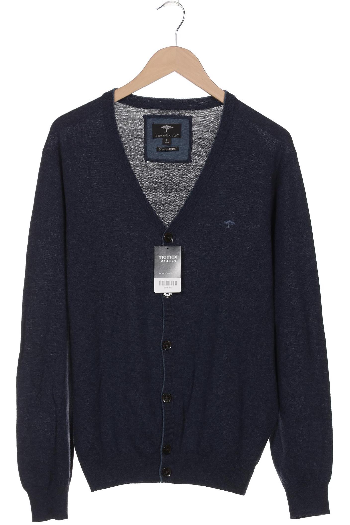 

Fynch Hatton Herren Strickjacke, marineblau, Gr. 52
