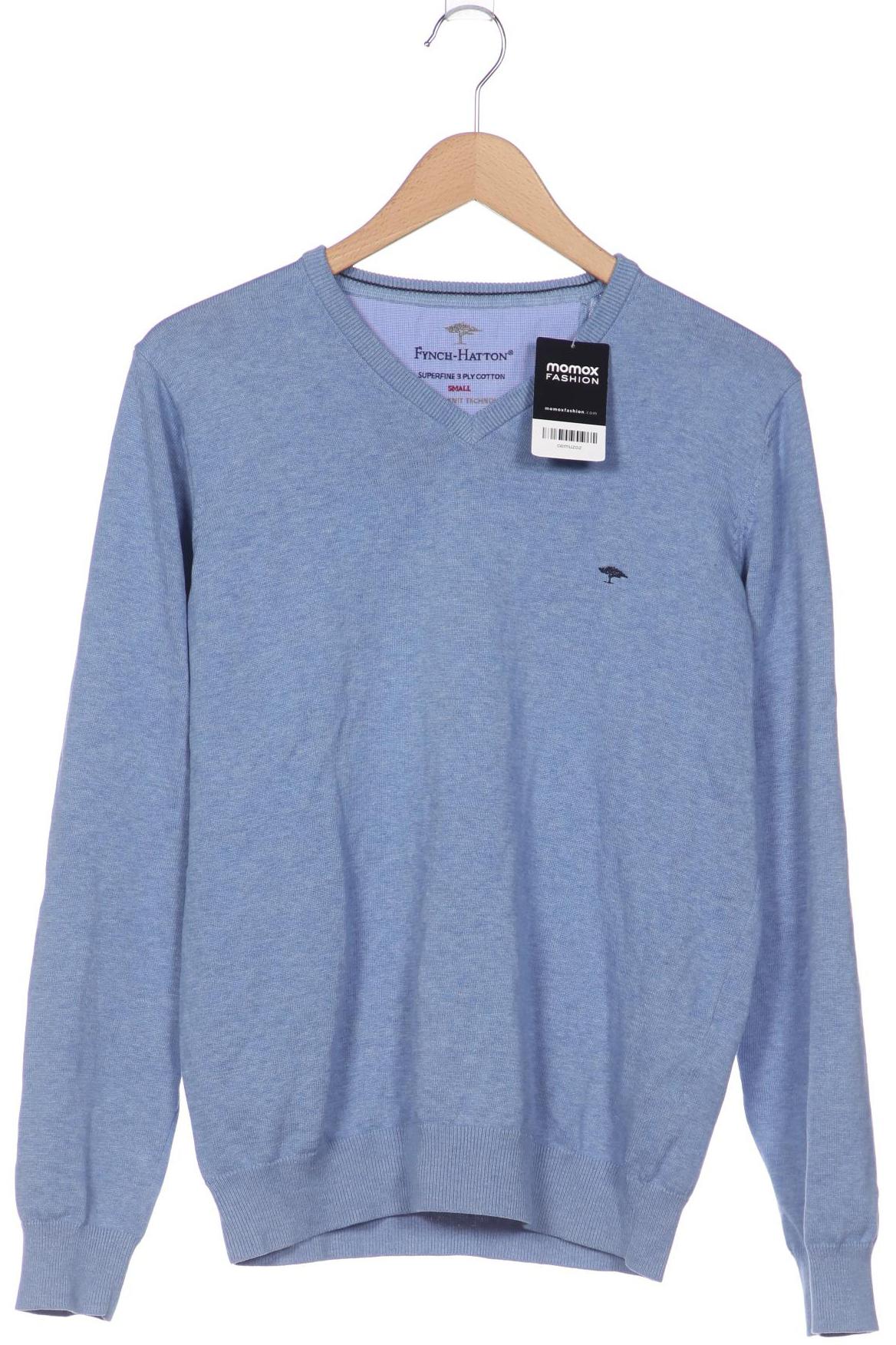 

Fynch Hatton Herren Pullover, blau, Gr. 46