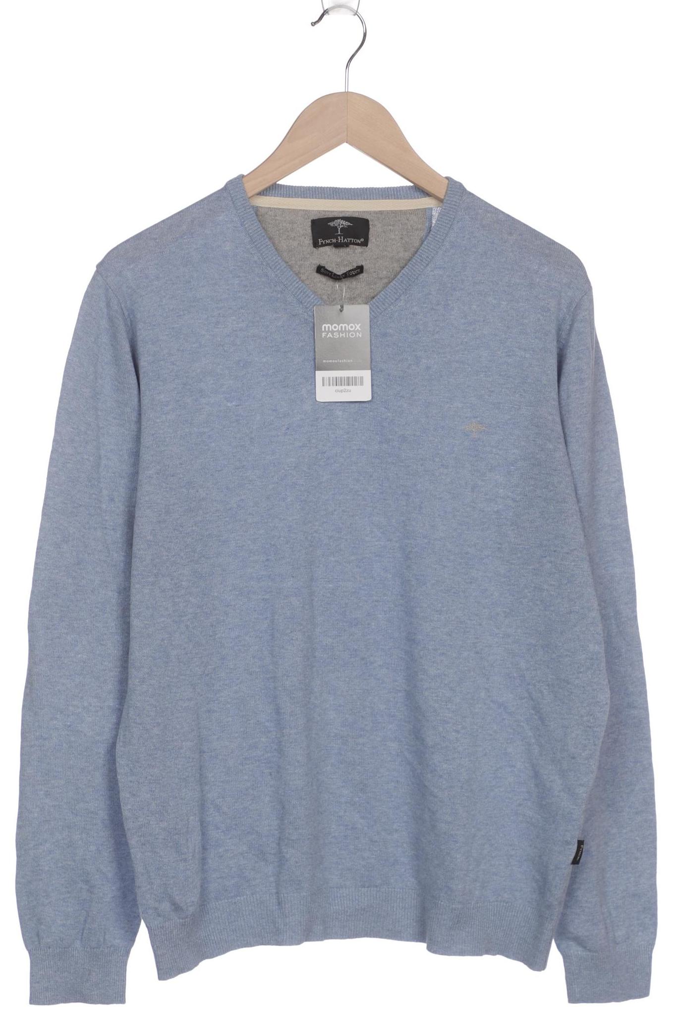 

Fynch Hatton Herren Pullover, blau, Gr. 52