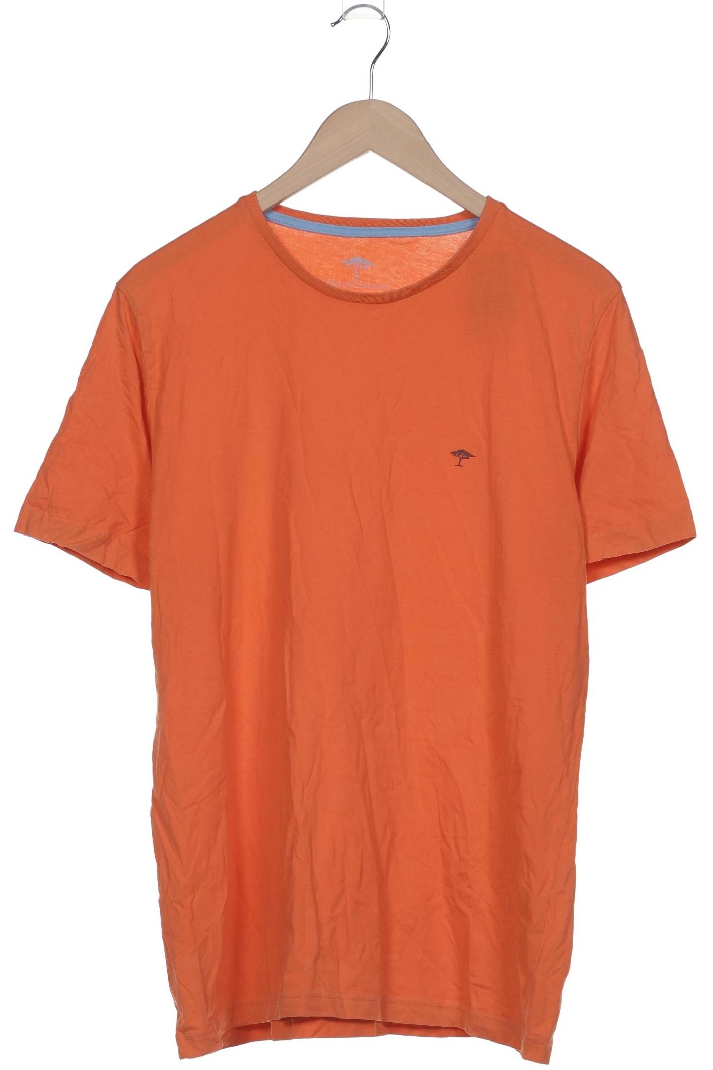 Thumbnail - Fynch Hatton Herren T-Shirt, orange, Gr. 54