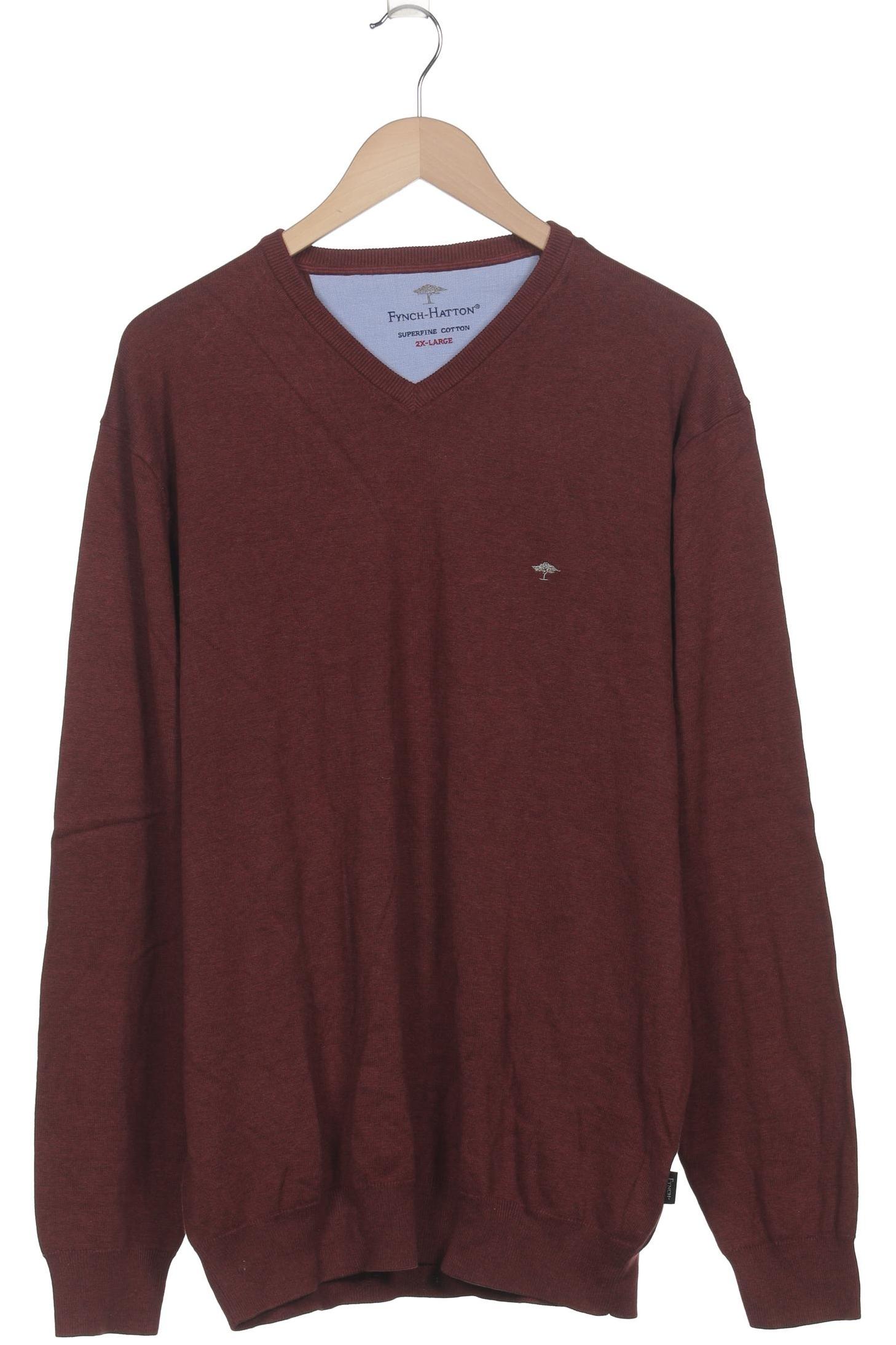 

Fynch Hatton Herren Pullover, bordeaux, Gr. 56