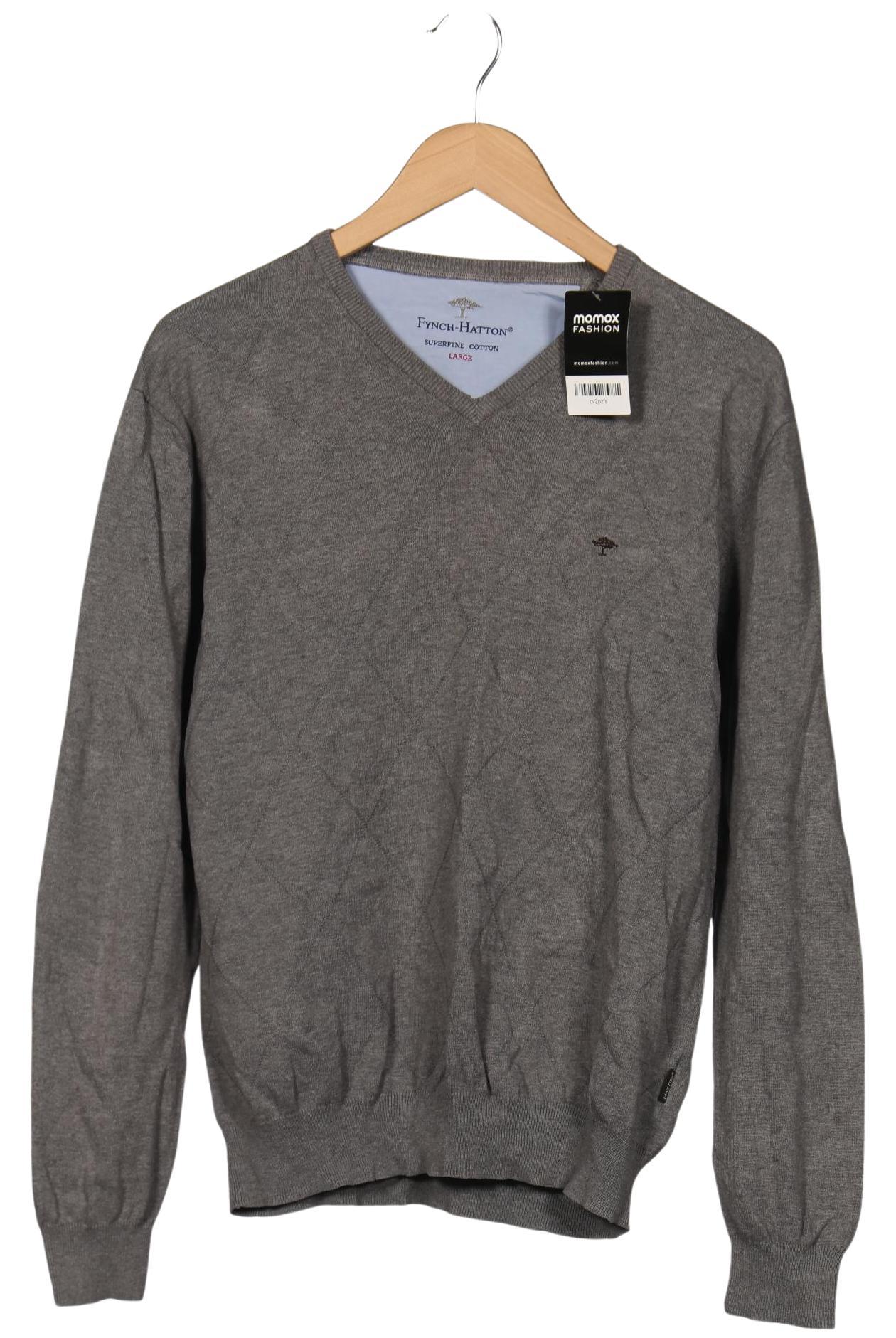 

Fynch Hatton Herren Pullover, grau, Gr. 52