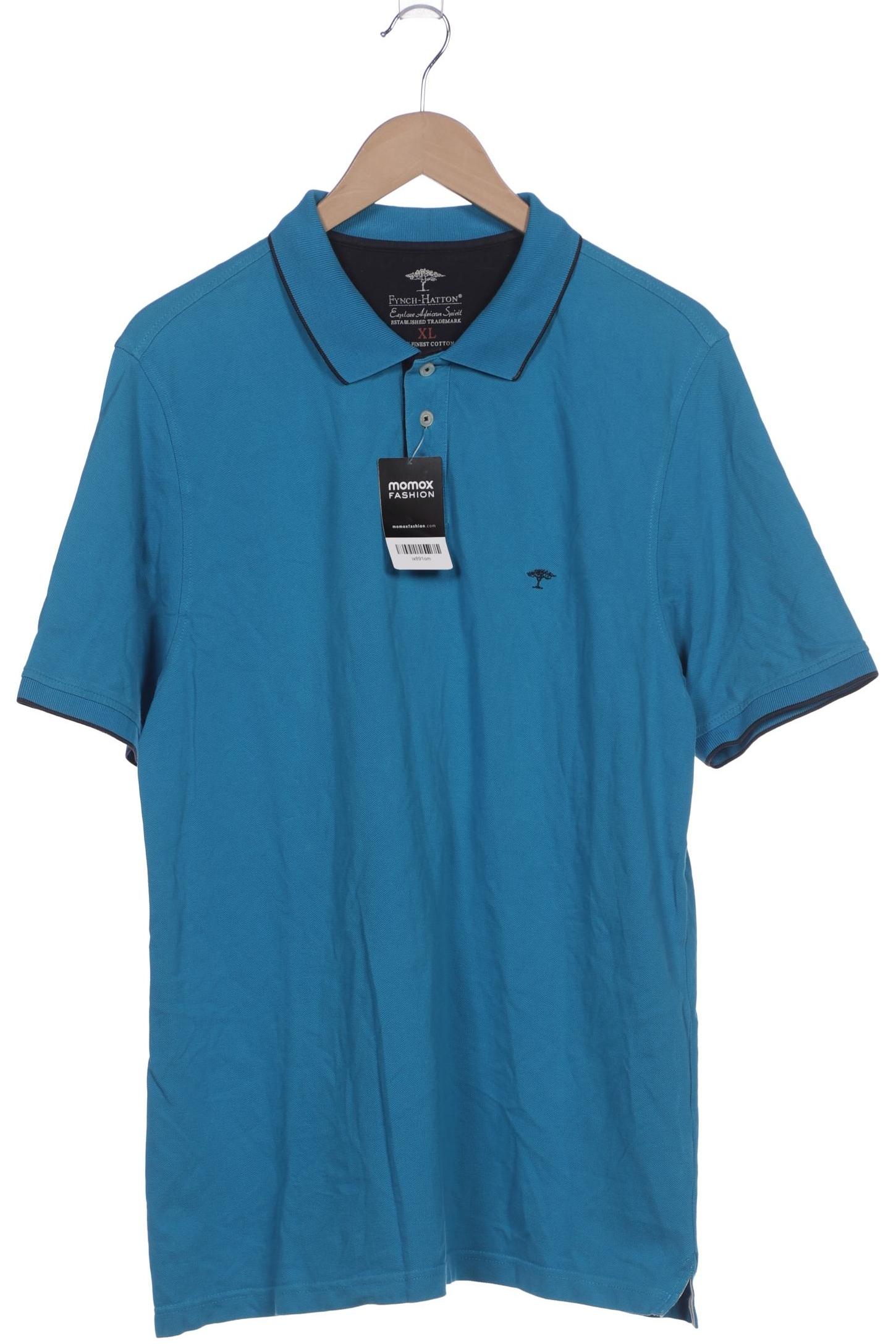 

Fynch Hatton Herren Poloshirt, blau, Gr. 54