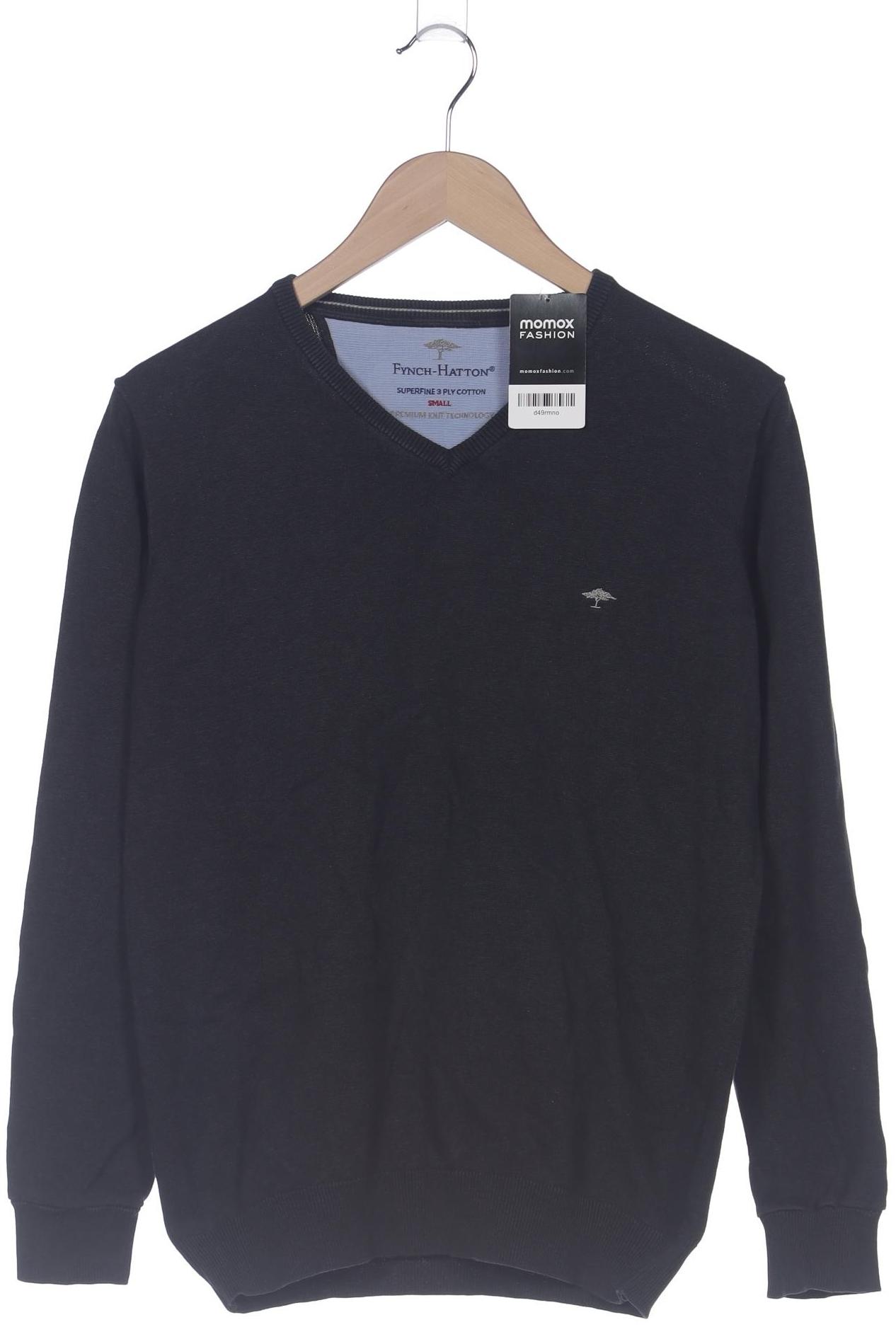 

Fynch Hatton Herren Pullover, schwarz, Gr. 46