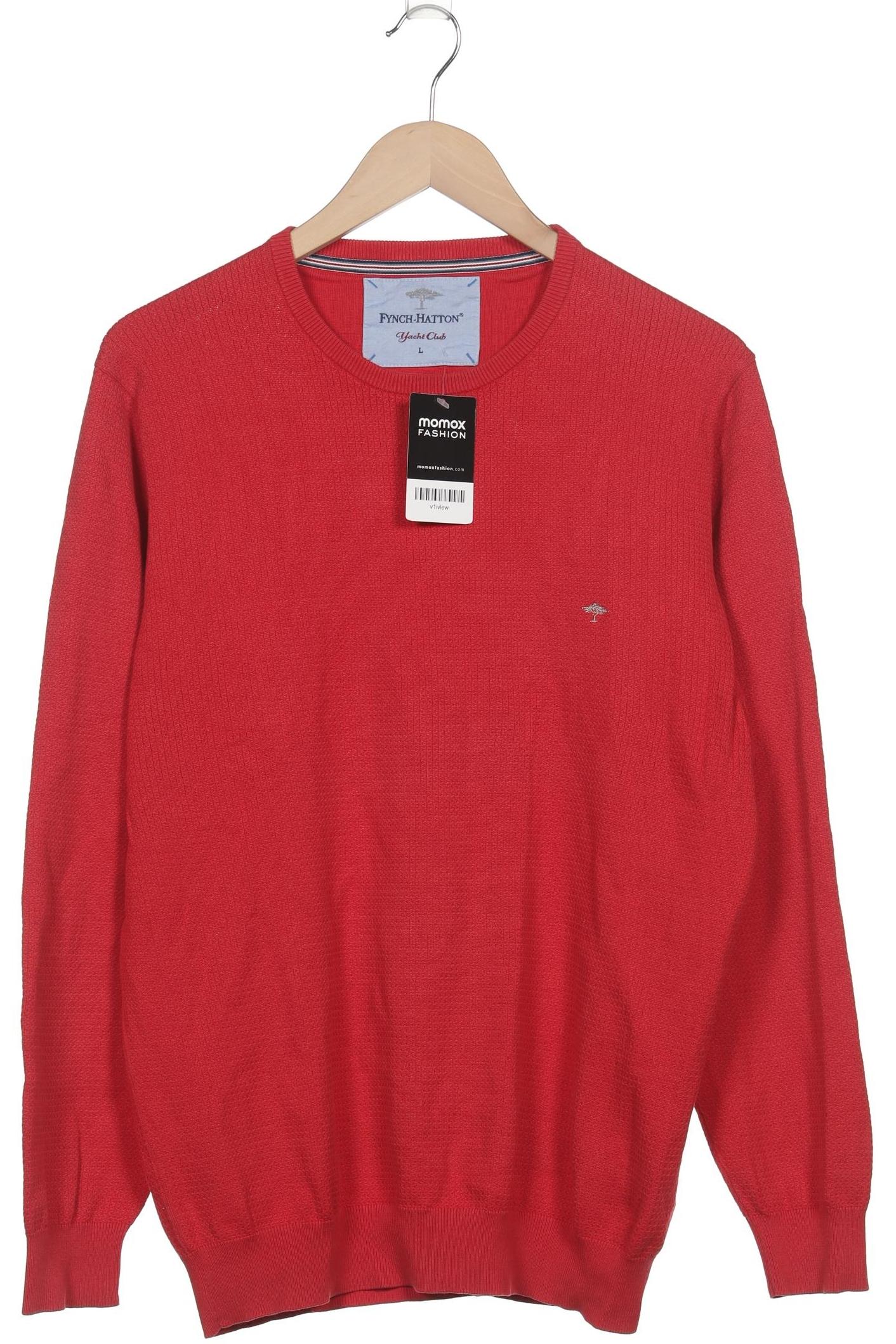 

Fynch Hatton Herren Pullover, rot, Gr. 52