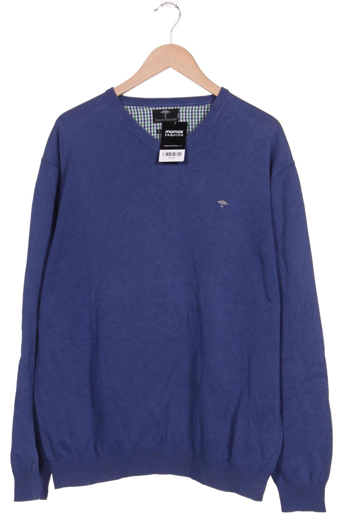 

Fynch Hatton Herren Pullover, blau