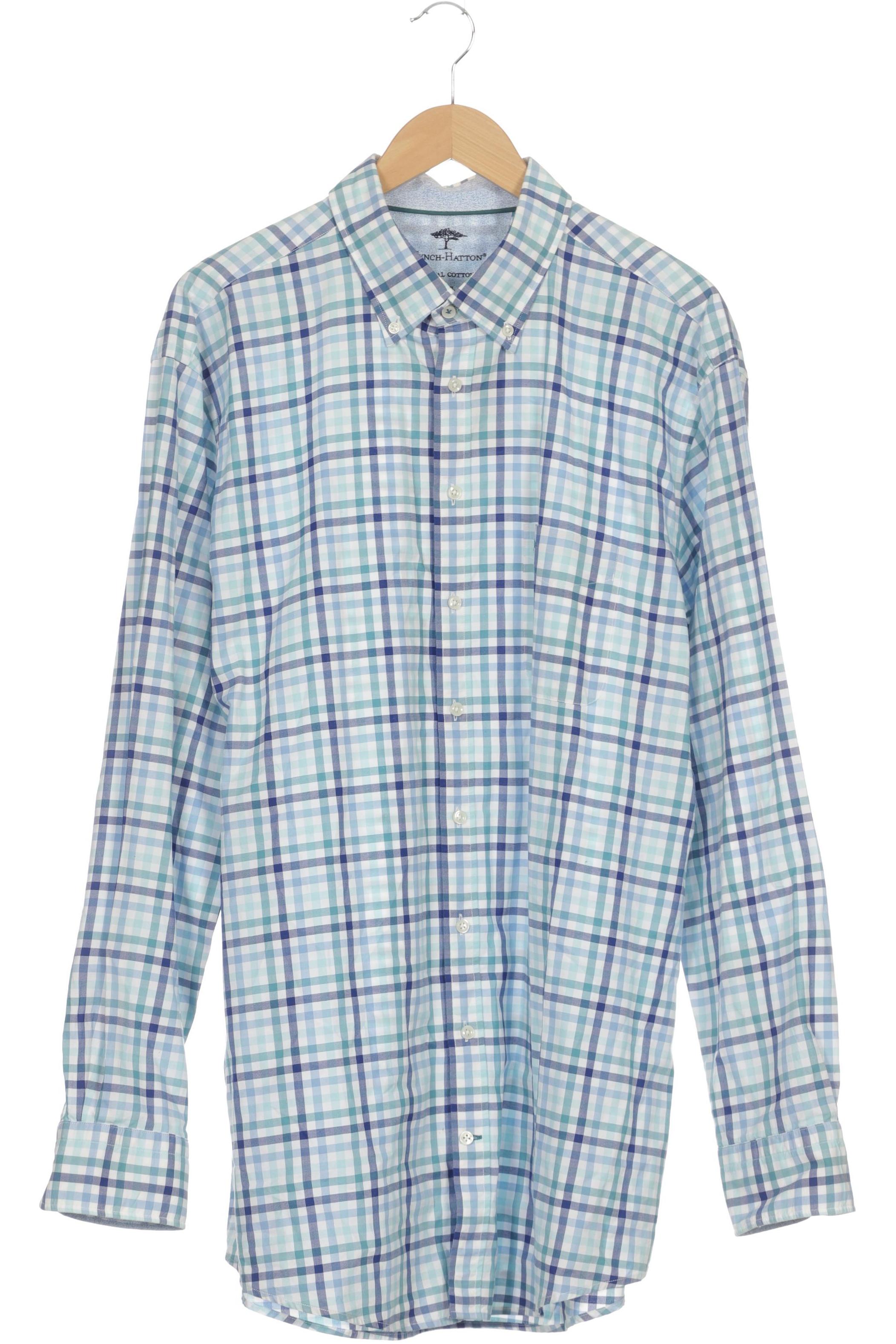 

Fynch Hatton Herren Hemd, blau, Gr. 56