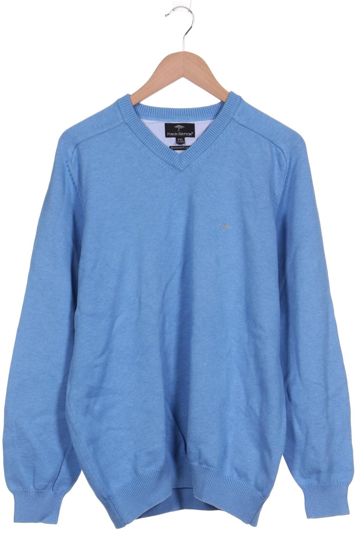 

Fynch Hatton Herren Pullover, blau