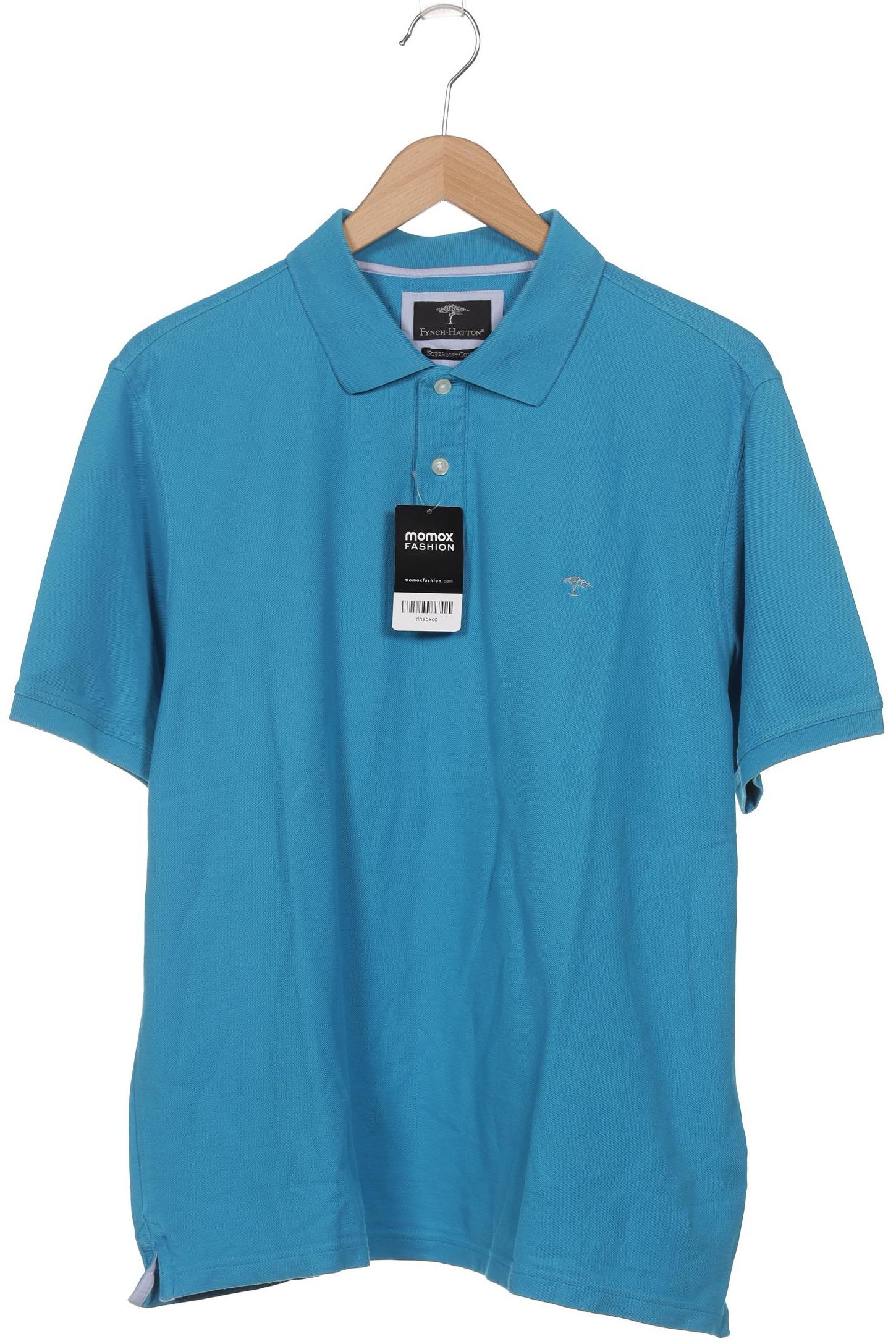 

Fynch Hatton Herren Poloshirt, blau, Gr. 54
