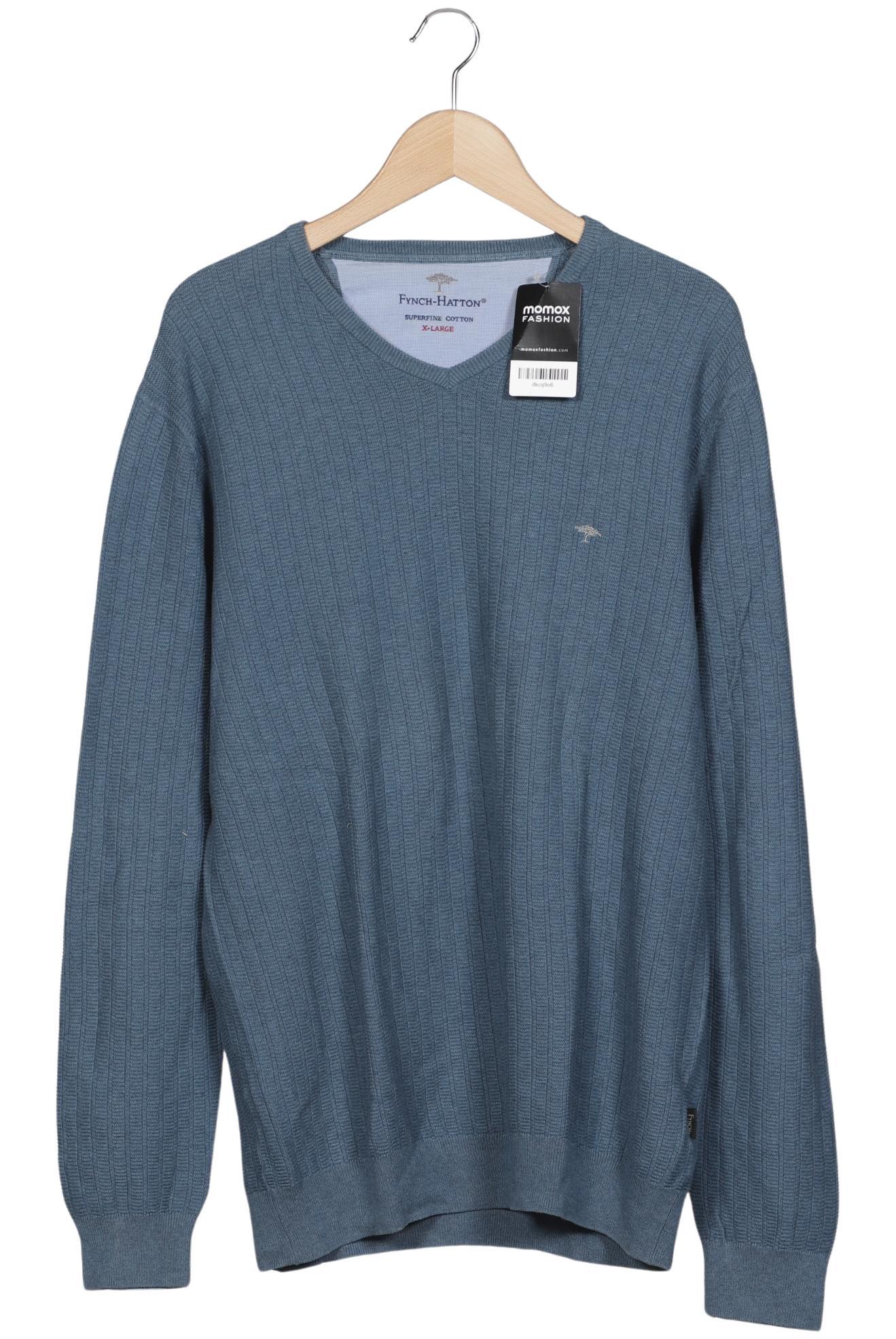 

Fynch Hatton Herren Pullover, blau, Gr. 54