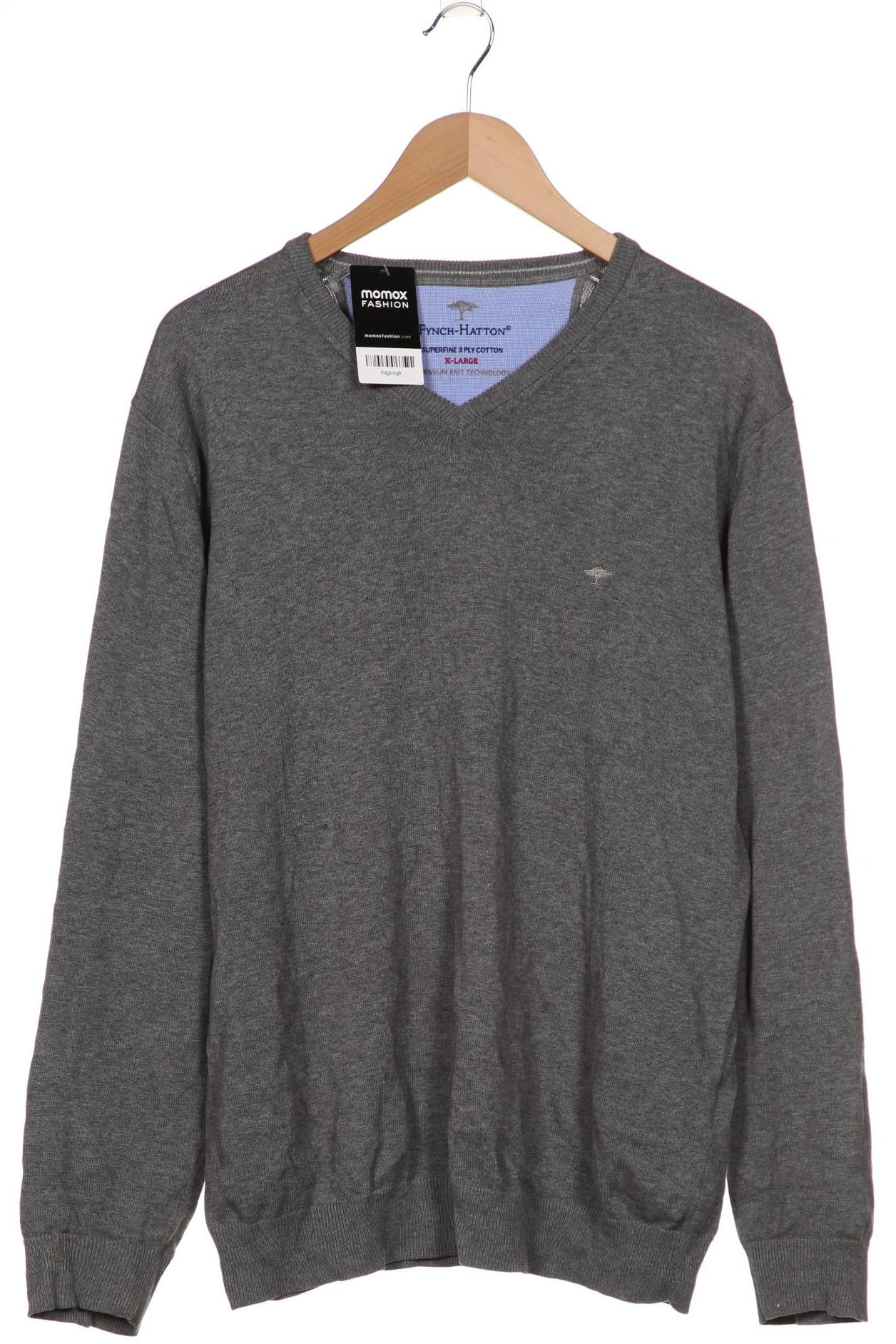 

Fynch Hatton Herren Pullover, grau