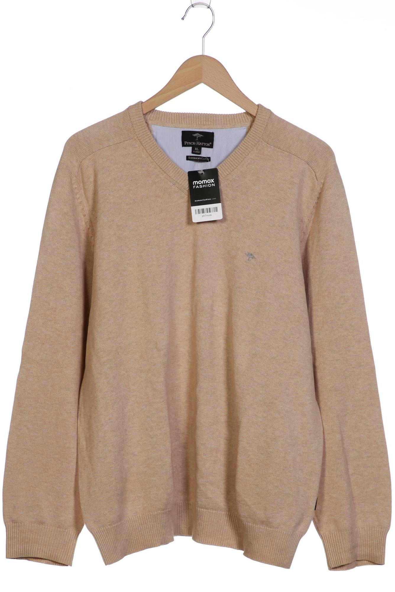 

Fynch Hatton Herren Pullover, beige, Gr. 54