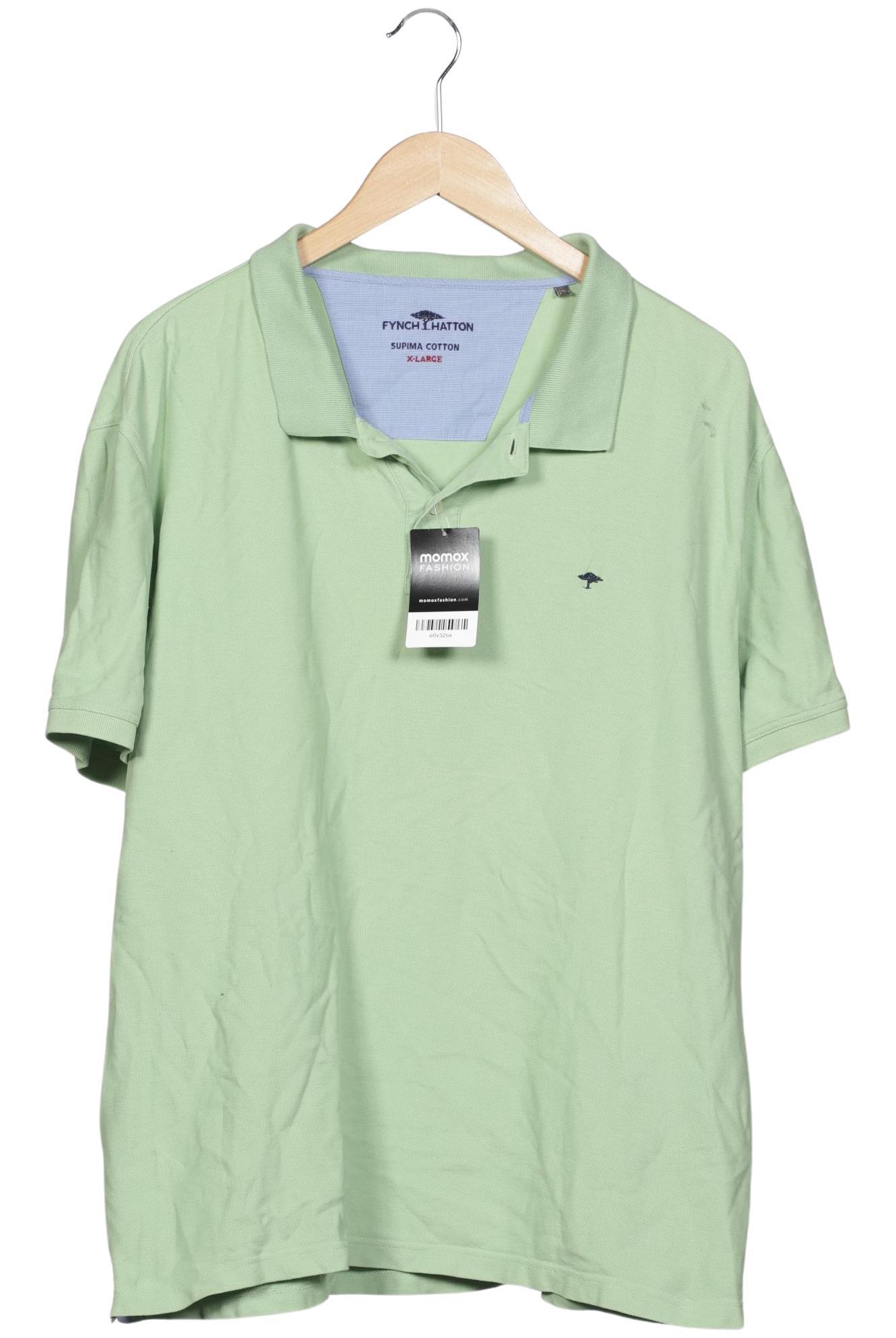Thumbnail - Fynch Hatton Herren Poloshirt, hellgrün, Gr. 54