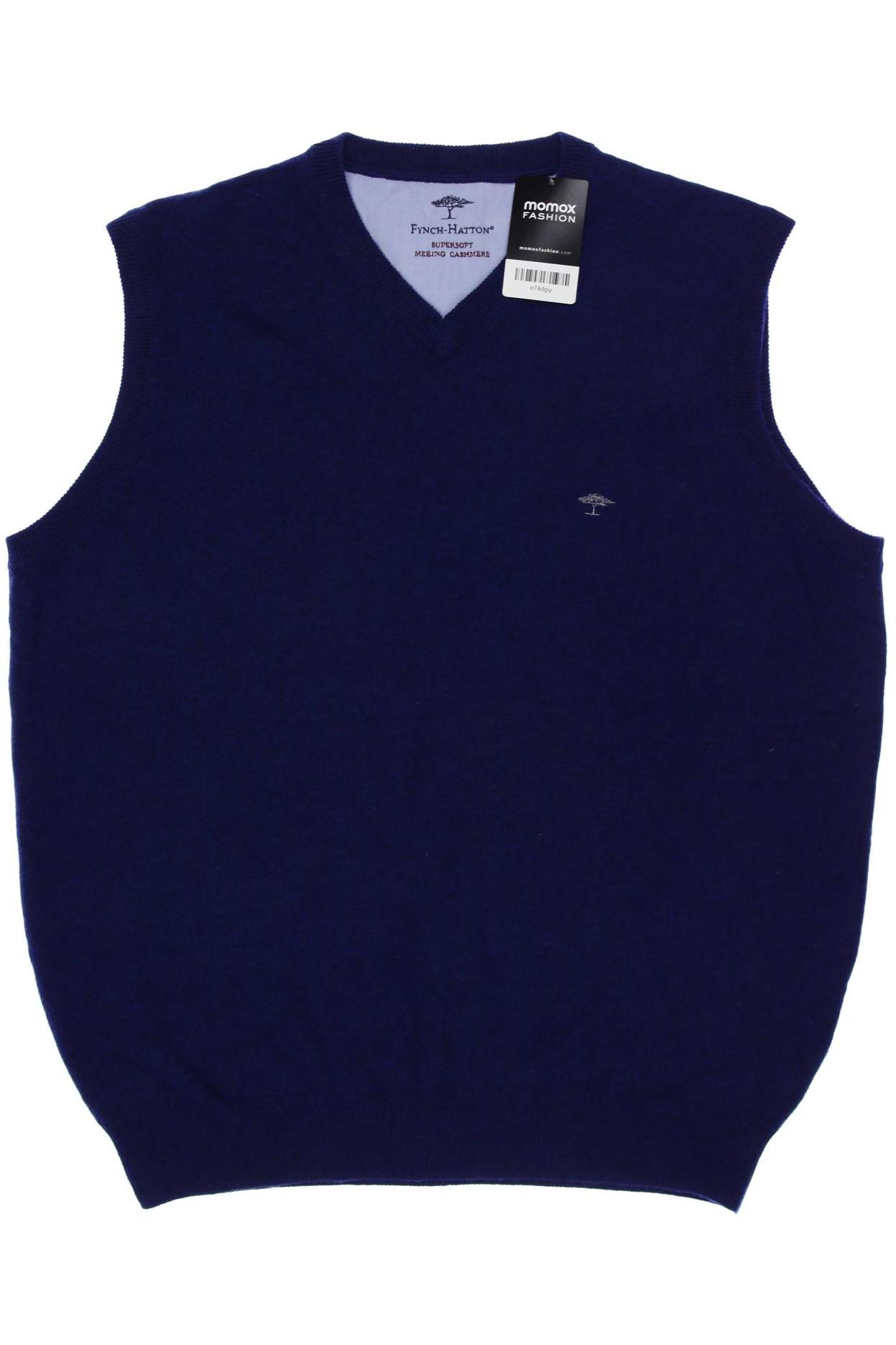 

Fynch Hatton Herren Pullover, blau, Gr. 54