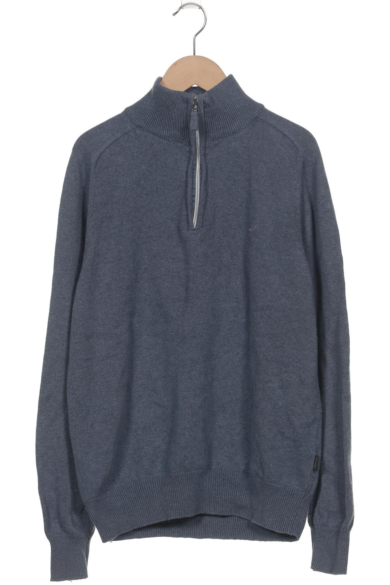 

Fynch Hatton Herren Pullover, blau, Gr. 48