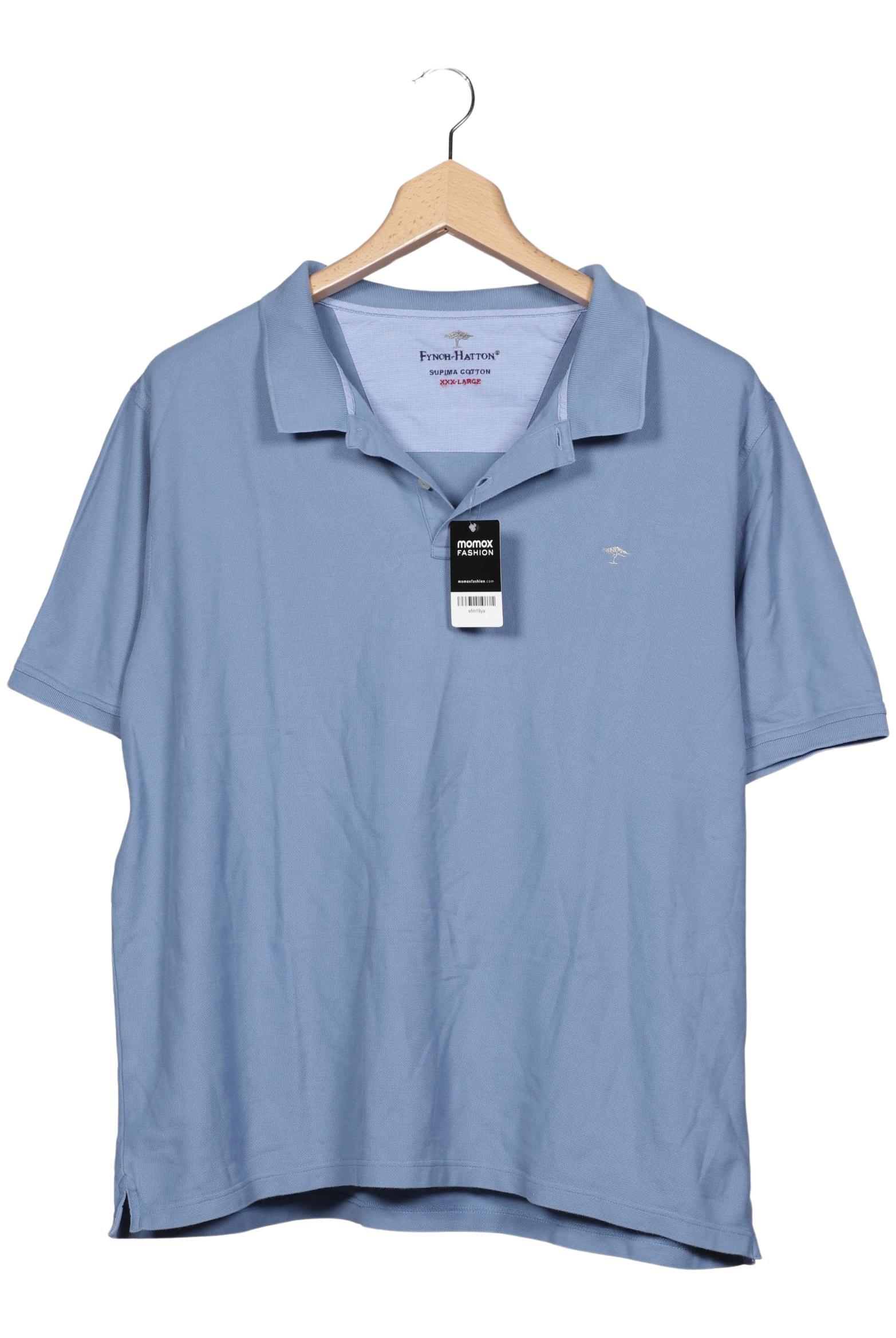 

Fynch Hatton Herren Poloshirt, blau, Gr. 58