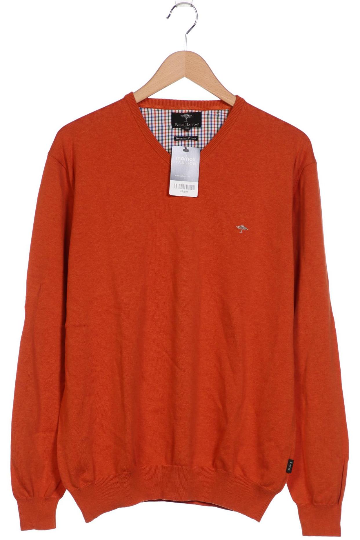 

Fynch Hatton Herren Pullover, orange, Gr. 54