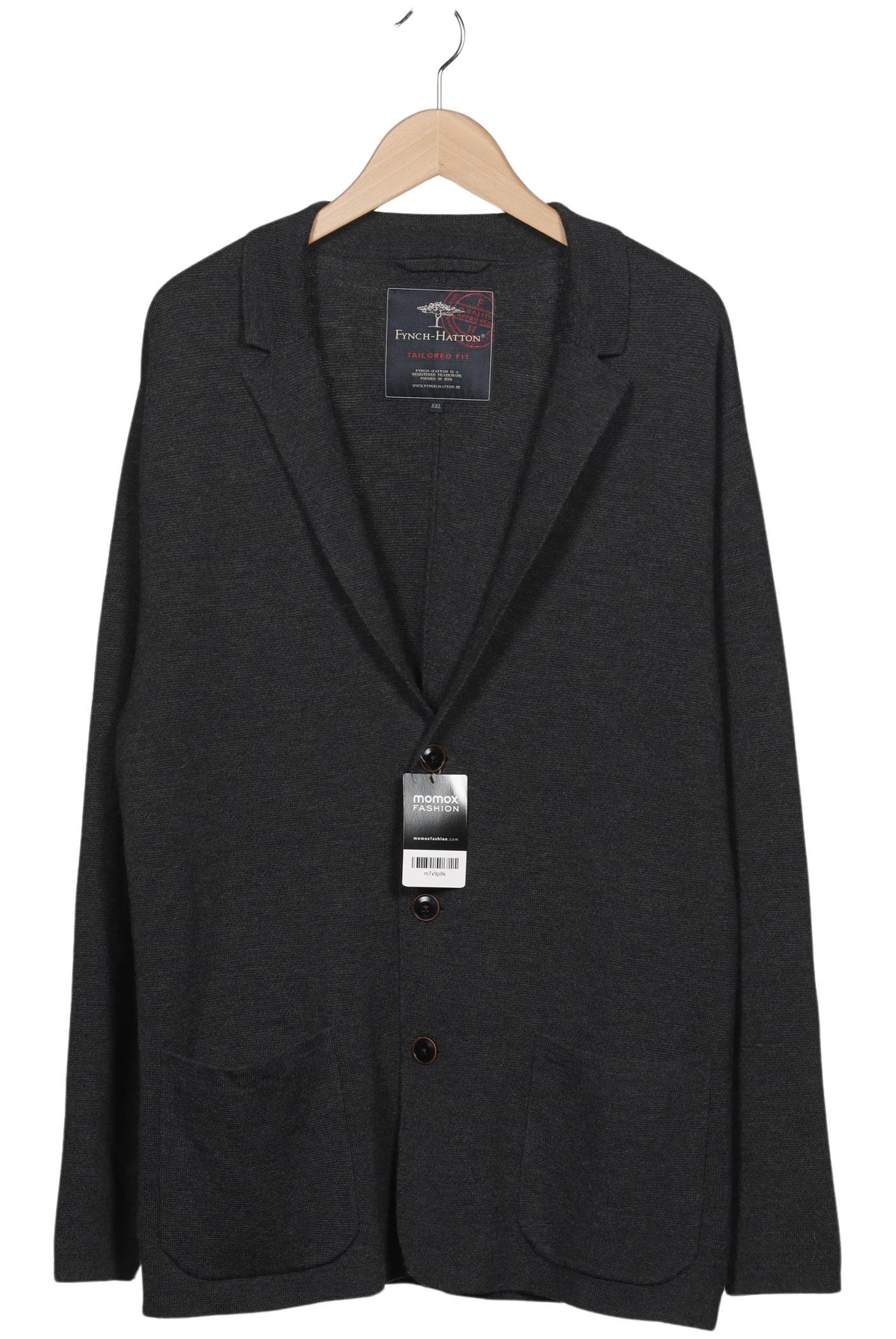 

Fynch Hatton Herren Strickjacke, grau, Gr. 56