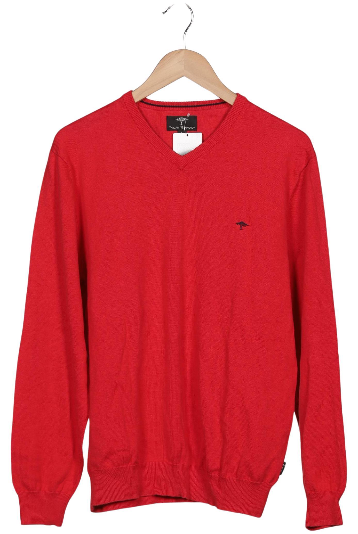 

Fynch Hatton Herren Pullover, rot, Gr. 52