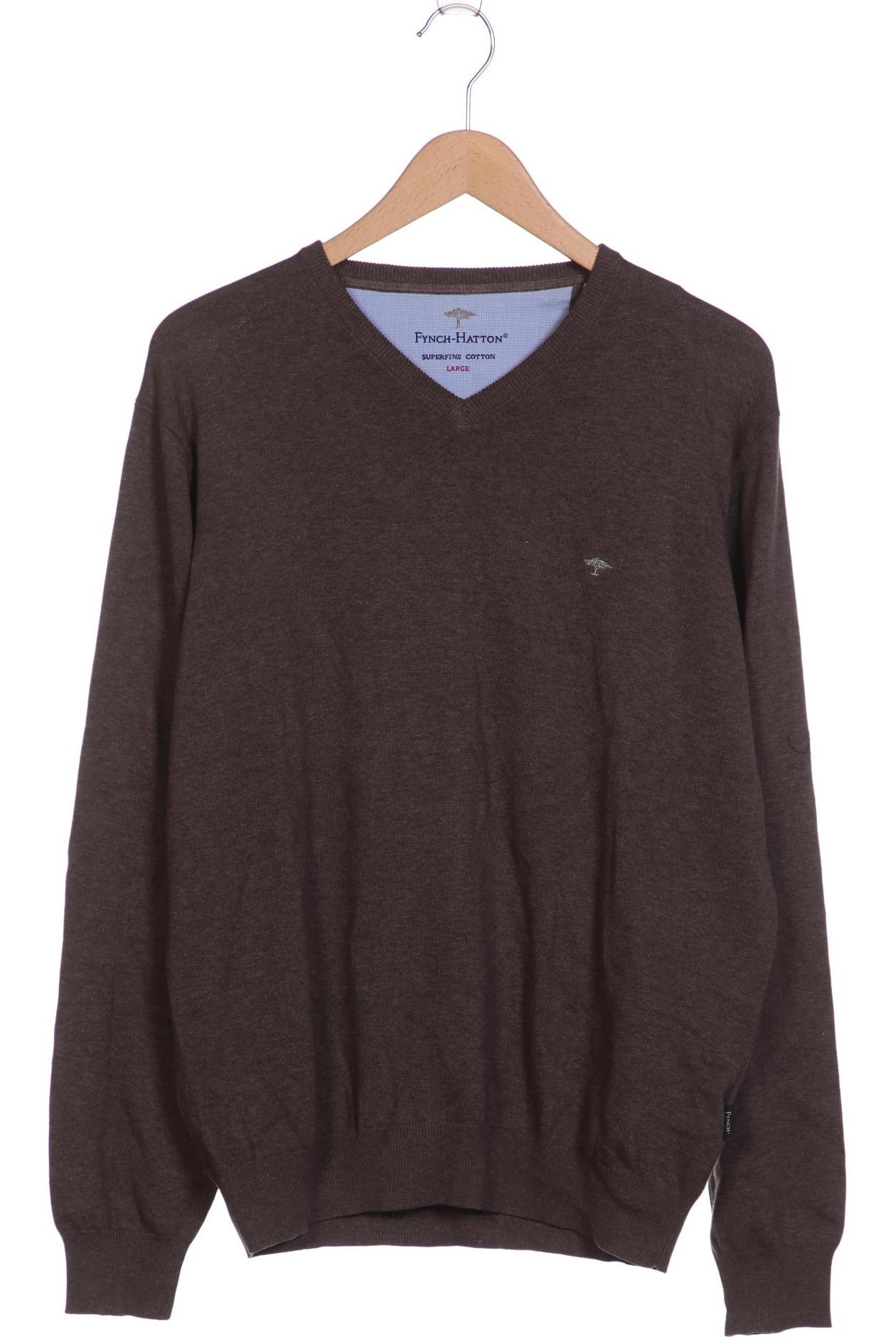 

Fynch Hatton Herren Pullover, braun