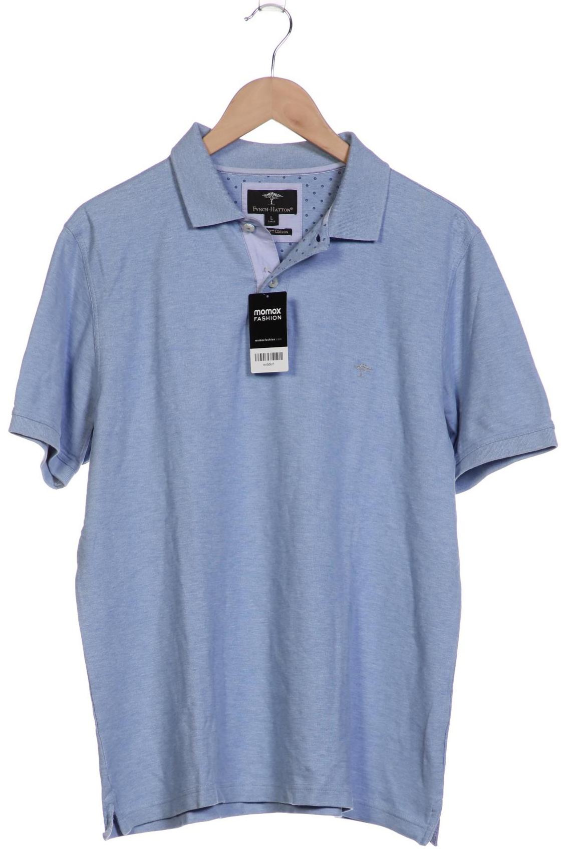 

Fynch Hatton Herren Poloshirt, blau, Gr. 52