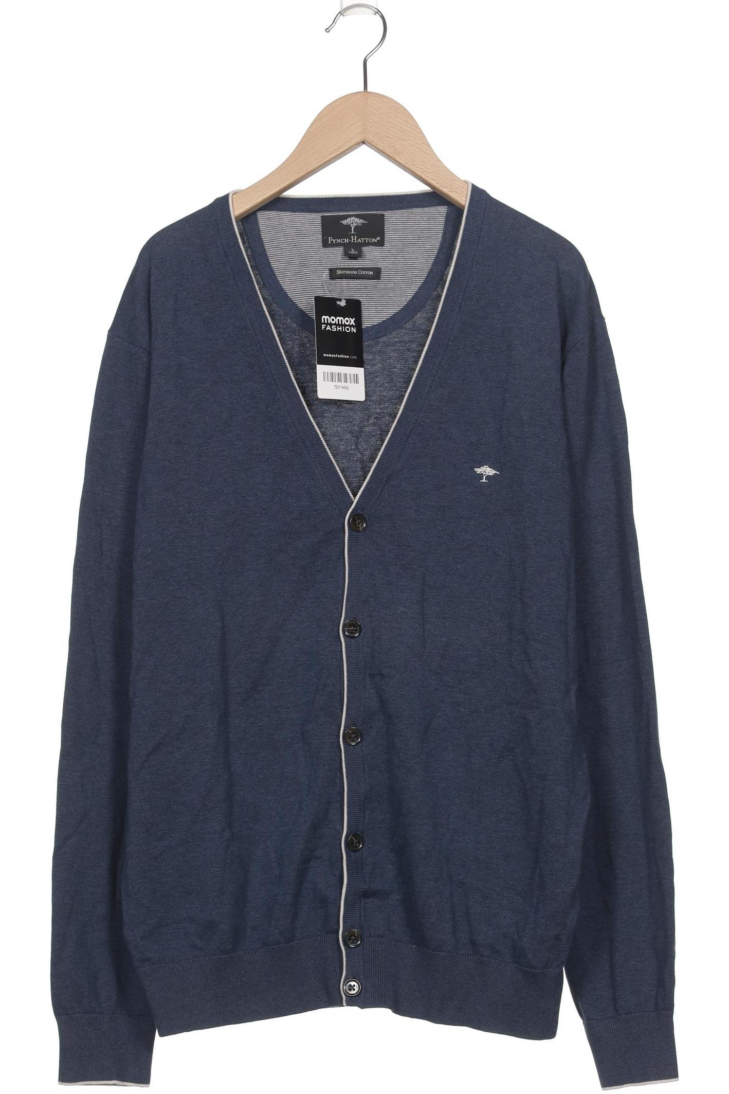 

Fynch Hatton Herren Strickjacke, marineblau, Gr. 52
