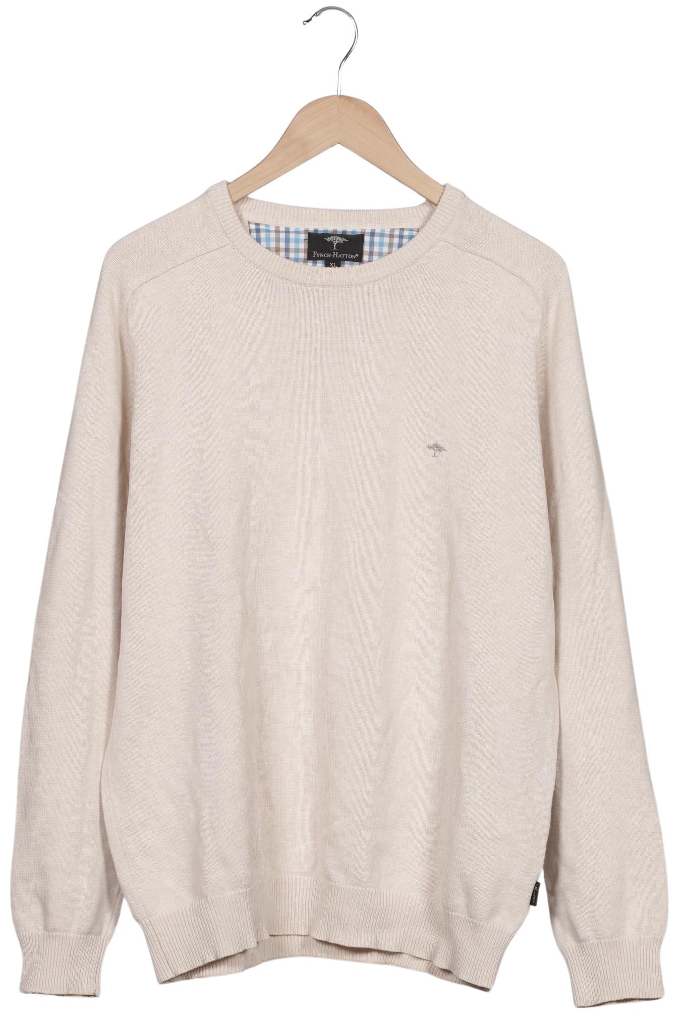 

Fynch Hatton Herren Pullover, cremeweiß, Gr. 54