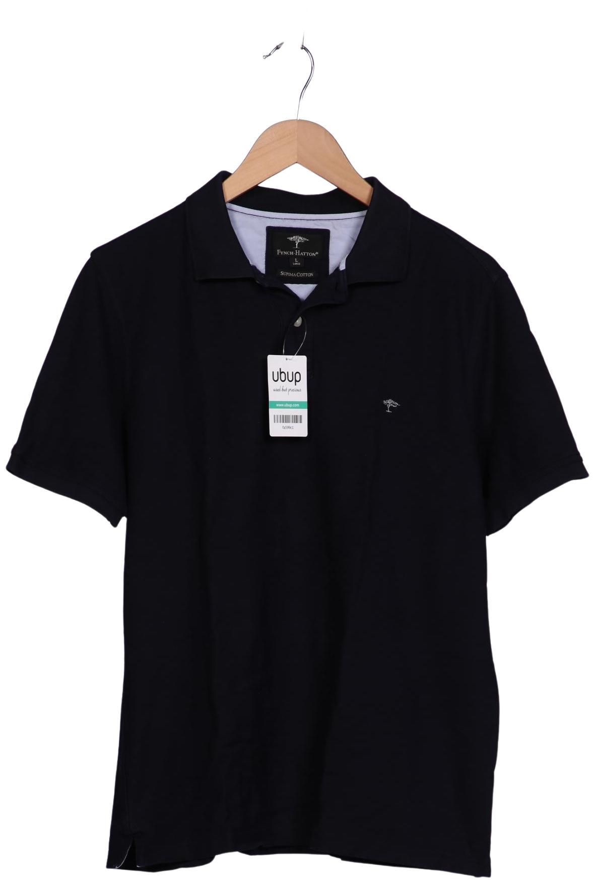 Thumbnail - Fynch Hatton Herren Poloshirt, marineblau, Gr. 52