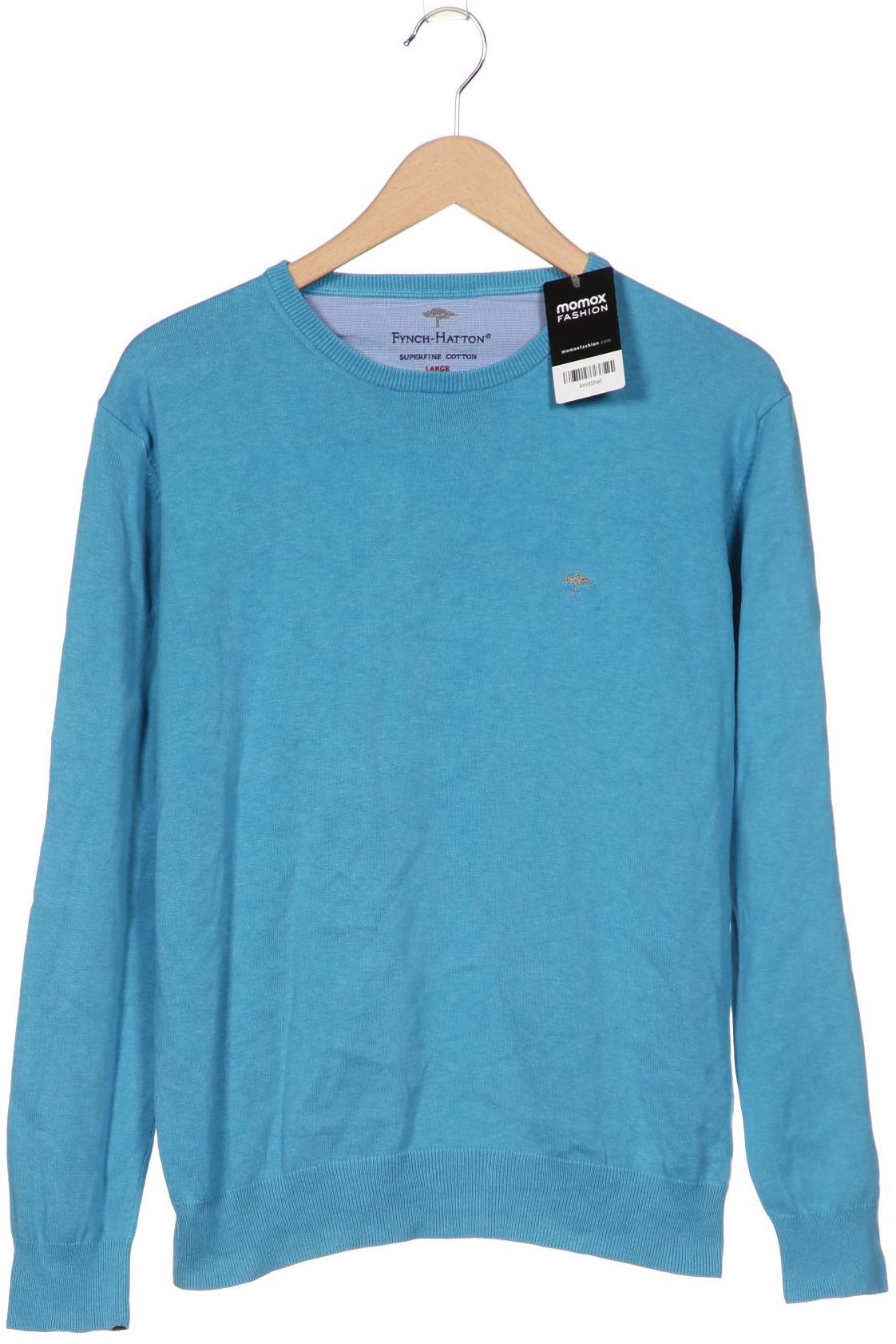 

Fynch Hatton Herren Pullover, blau