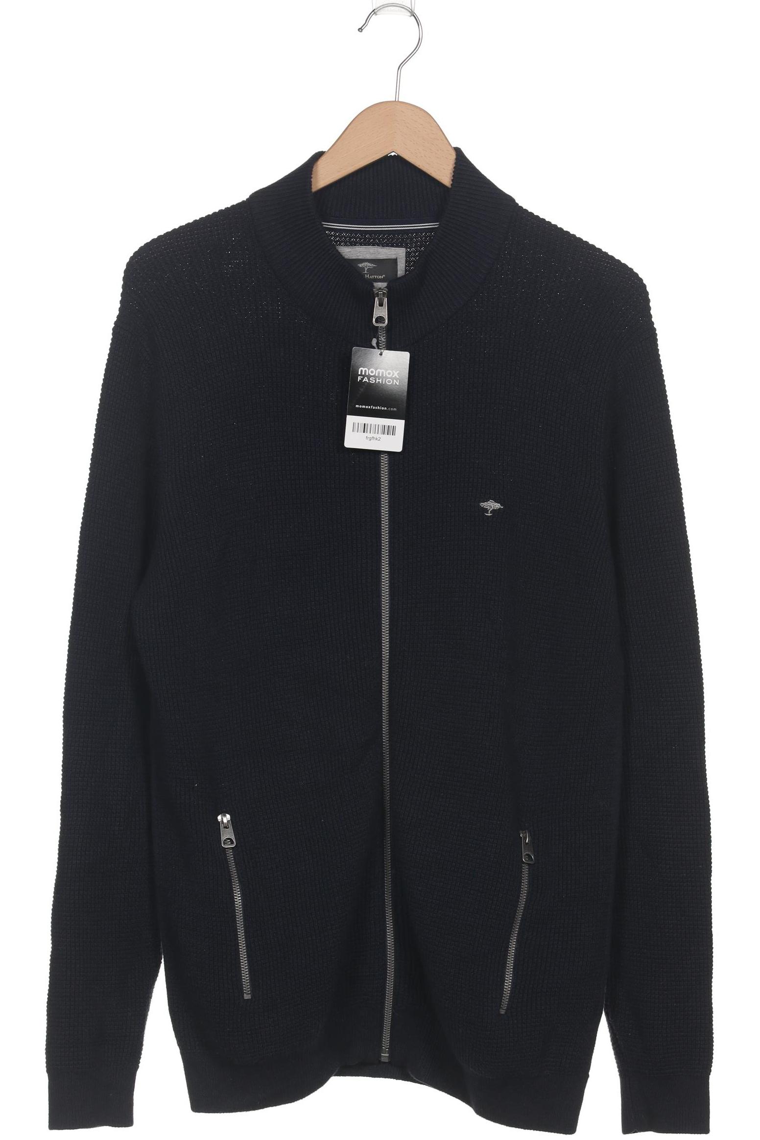 

Fynch Hatton Herren Strickjacke, marineblau, Gr. 52