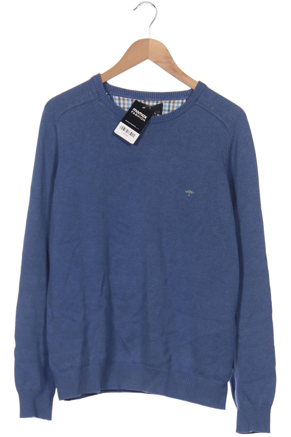

Fynch Hatton Herren Pullover, blau, Gr. 48